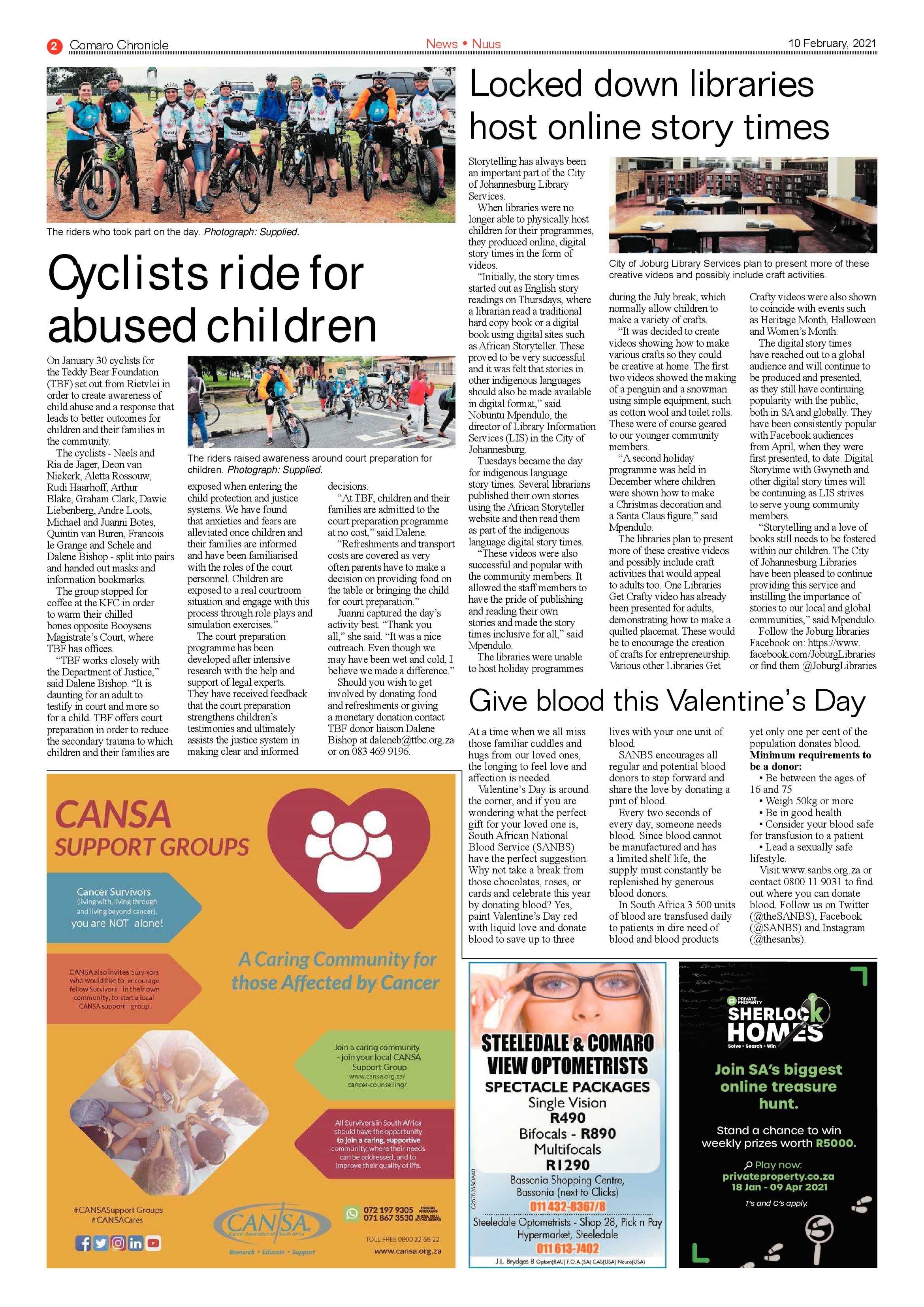 Comaro Chronicle 10 Febrauary 2021 page 2