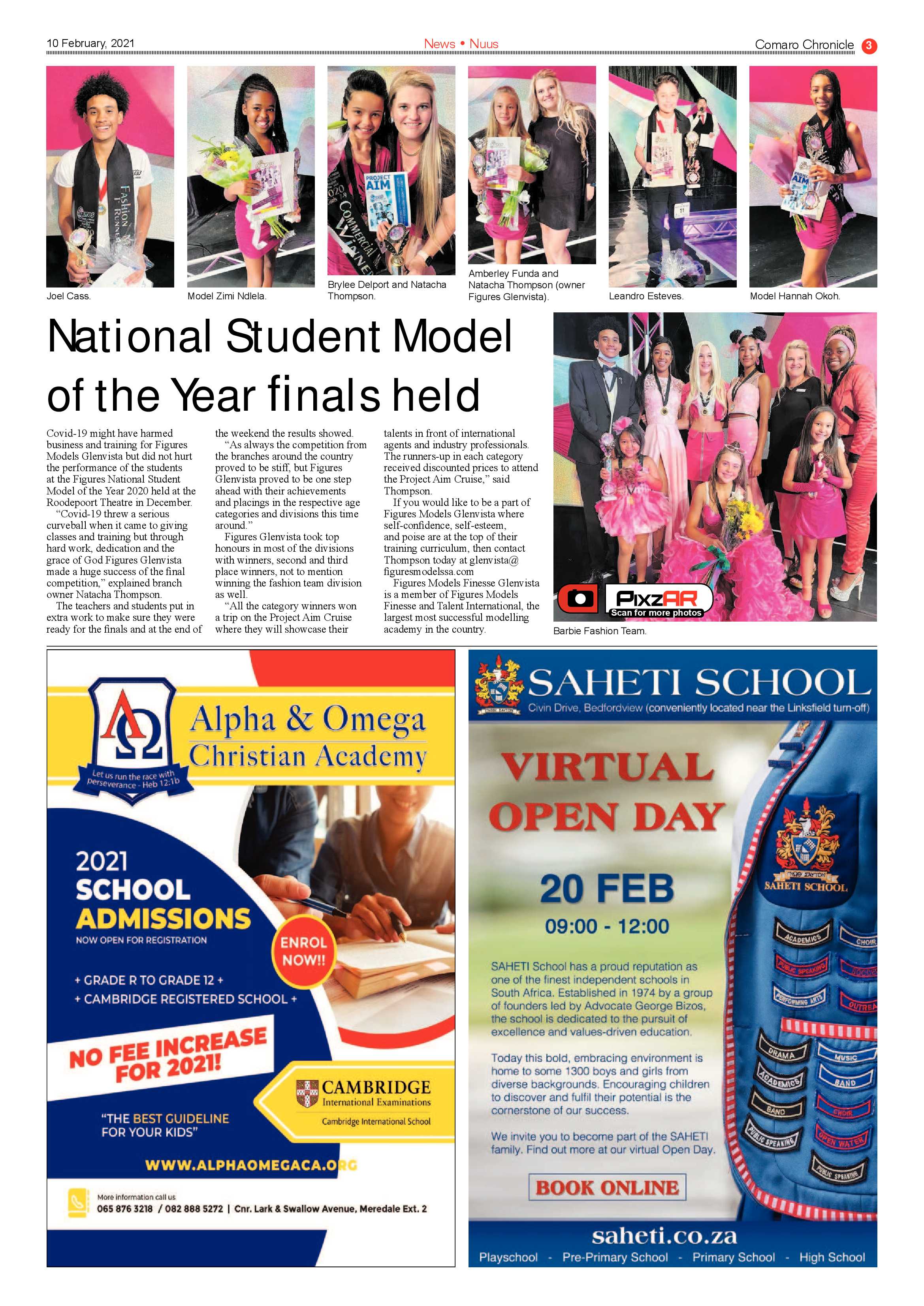 Comaro Chronicle 10 Febrauary 2021 page 3