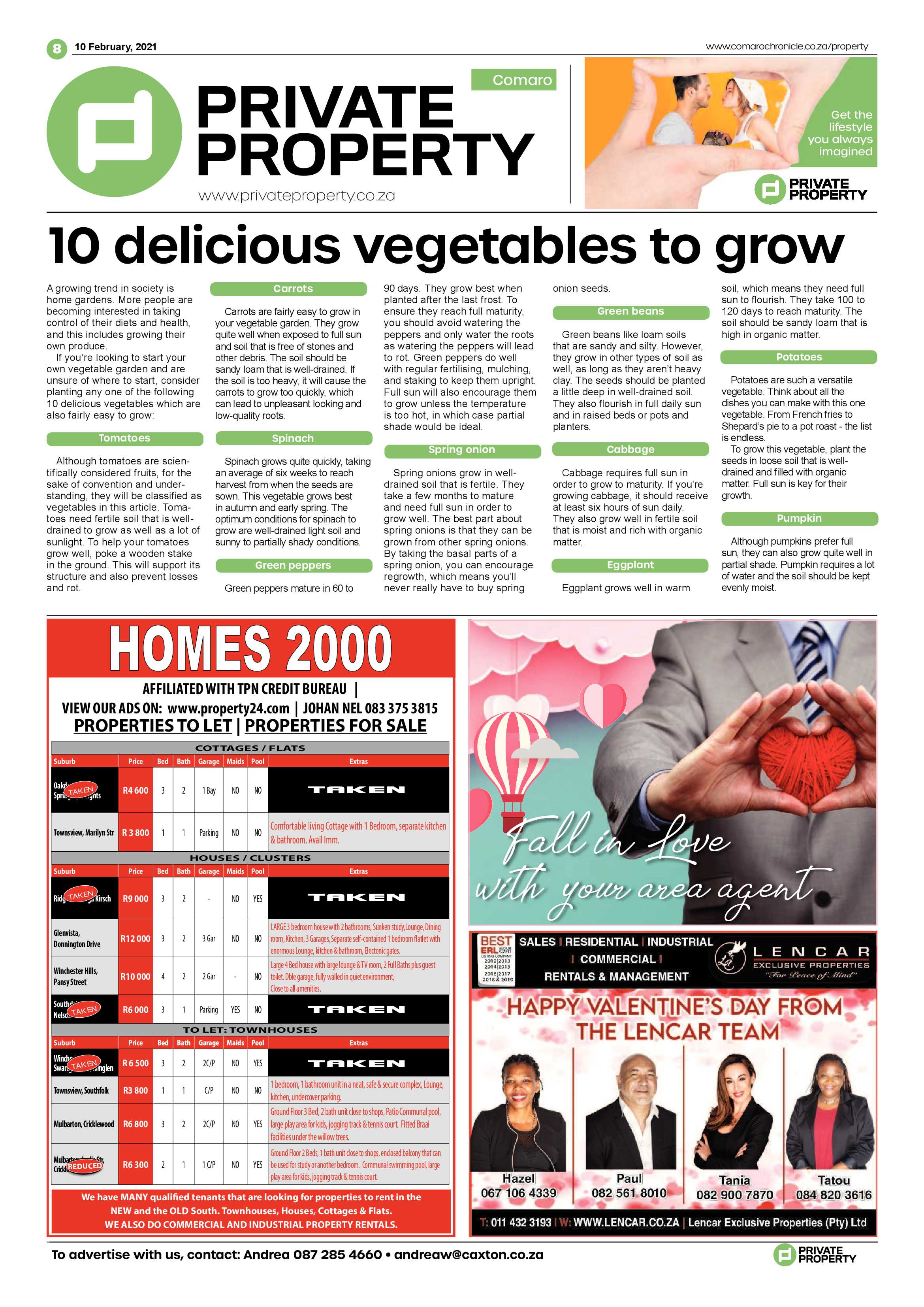 Comaro Chronicle 10 Febrauary 2021 page 8