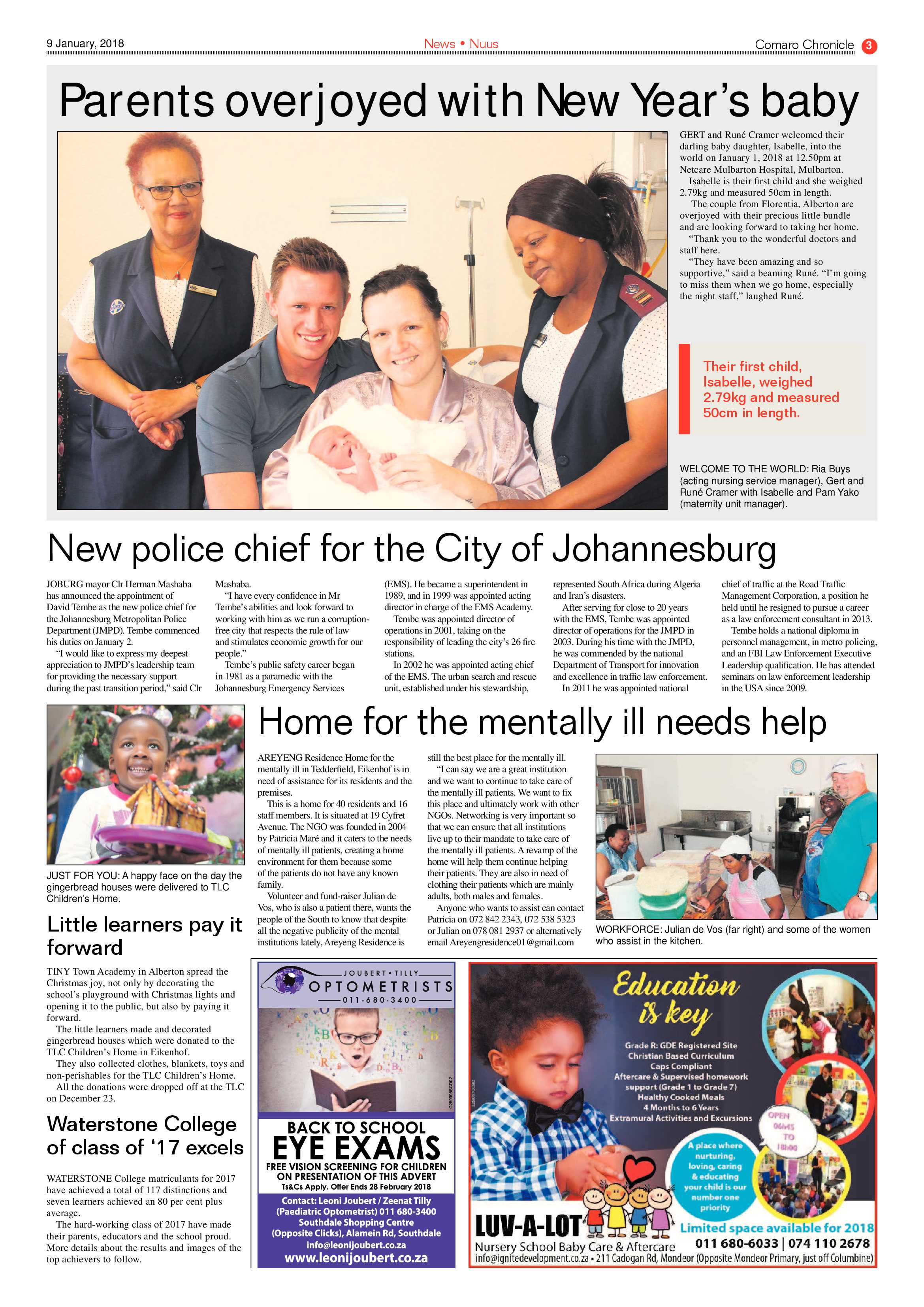 Comaro Chronicle 10 January 2018 page 3