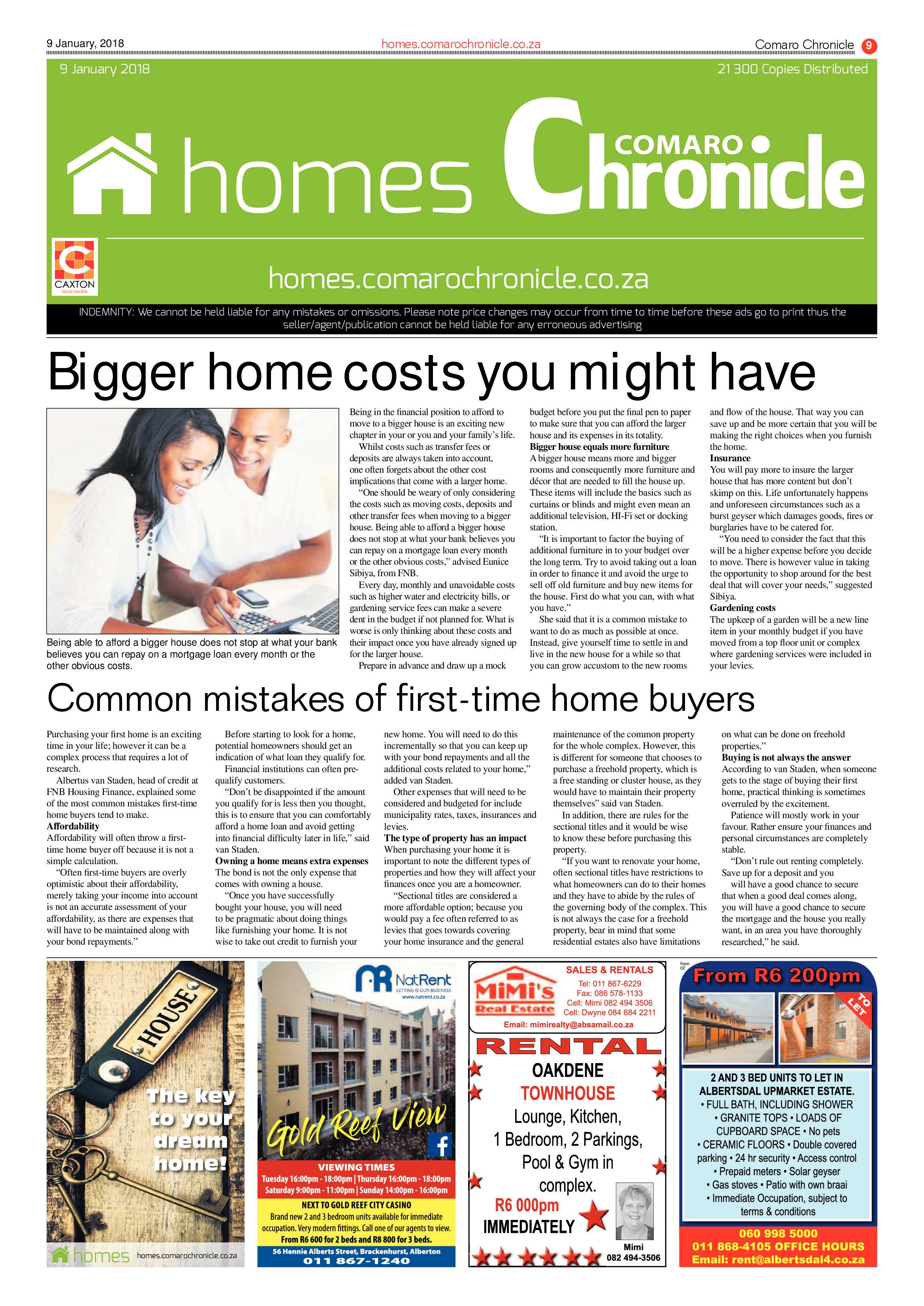 Comaro Chronicle 10 January 2018 page 9