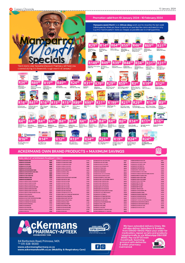 Comaro Chronicle 10 January 2024 page 4