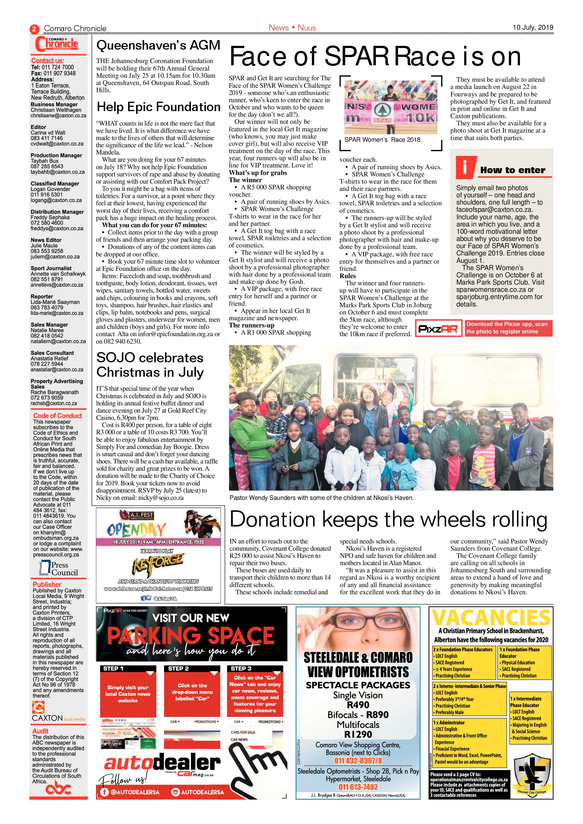 Comaro Chronicle 10 July 2019 page 2