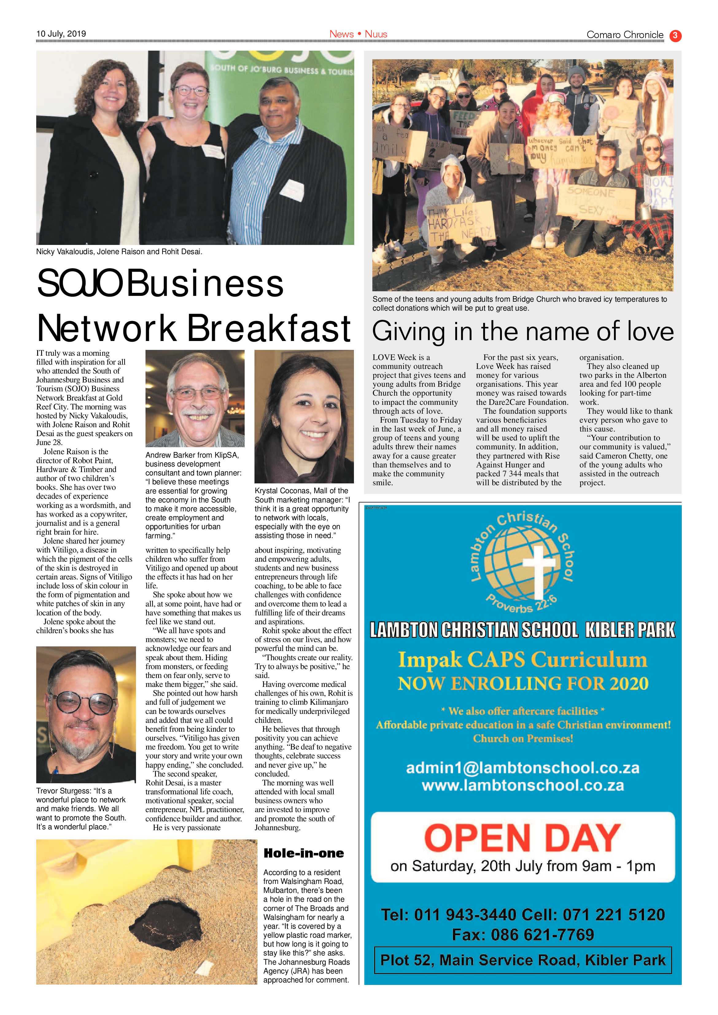Comaro Chronicle 10 July 2019 page 3