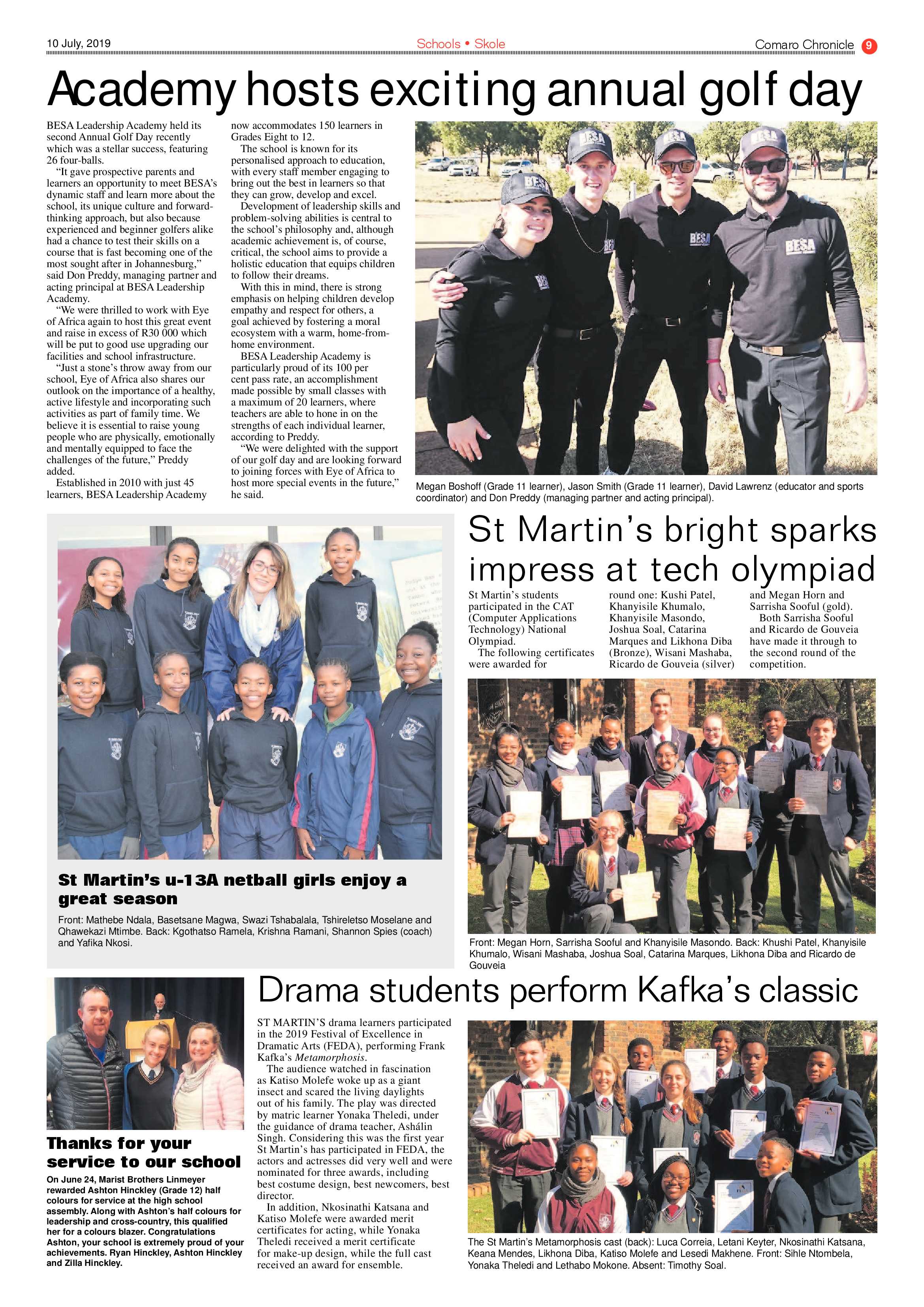 Comaro Chronicle 10 July 2019 page 9
