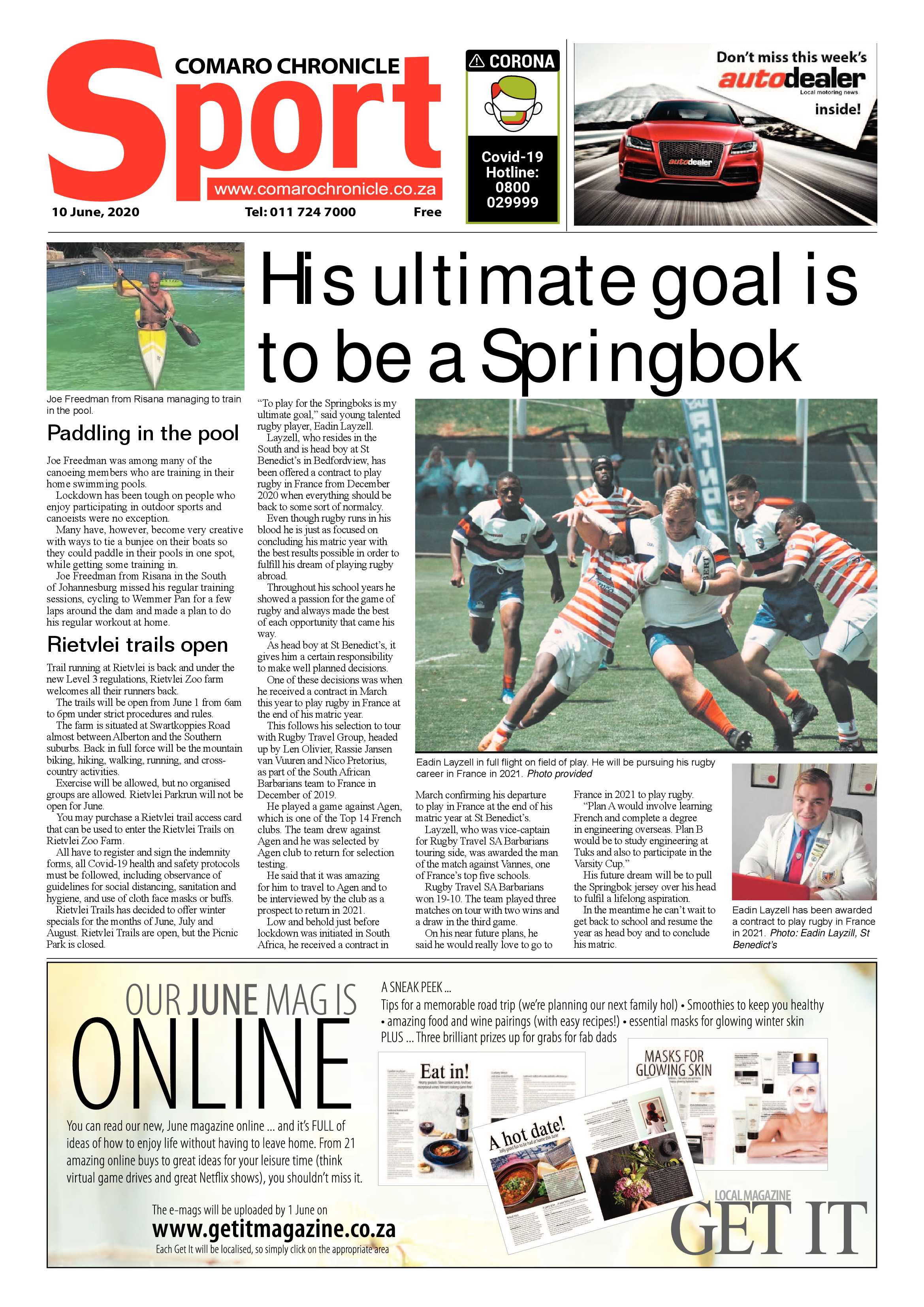 Comaro Chronicle 10 June 2020 page 8