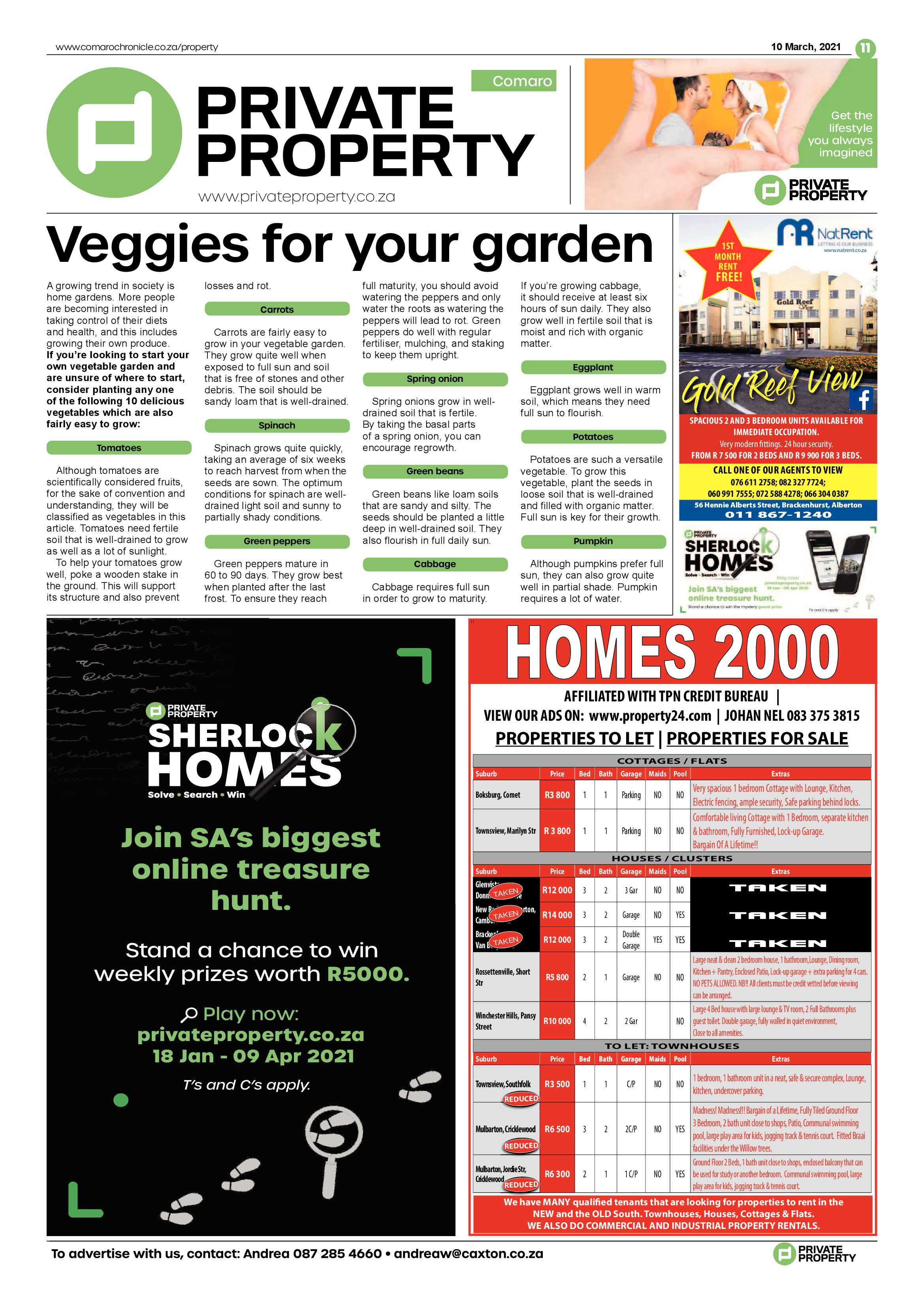 Comaro Chronicle 10 March 2021 page 11