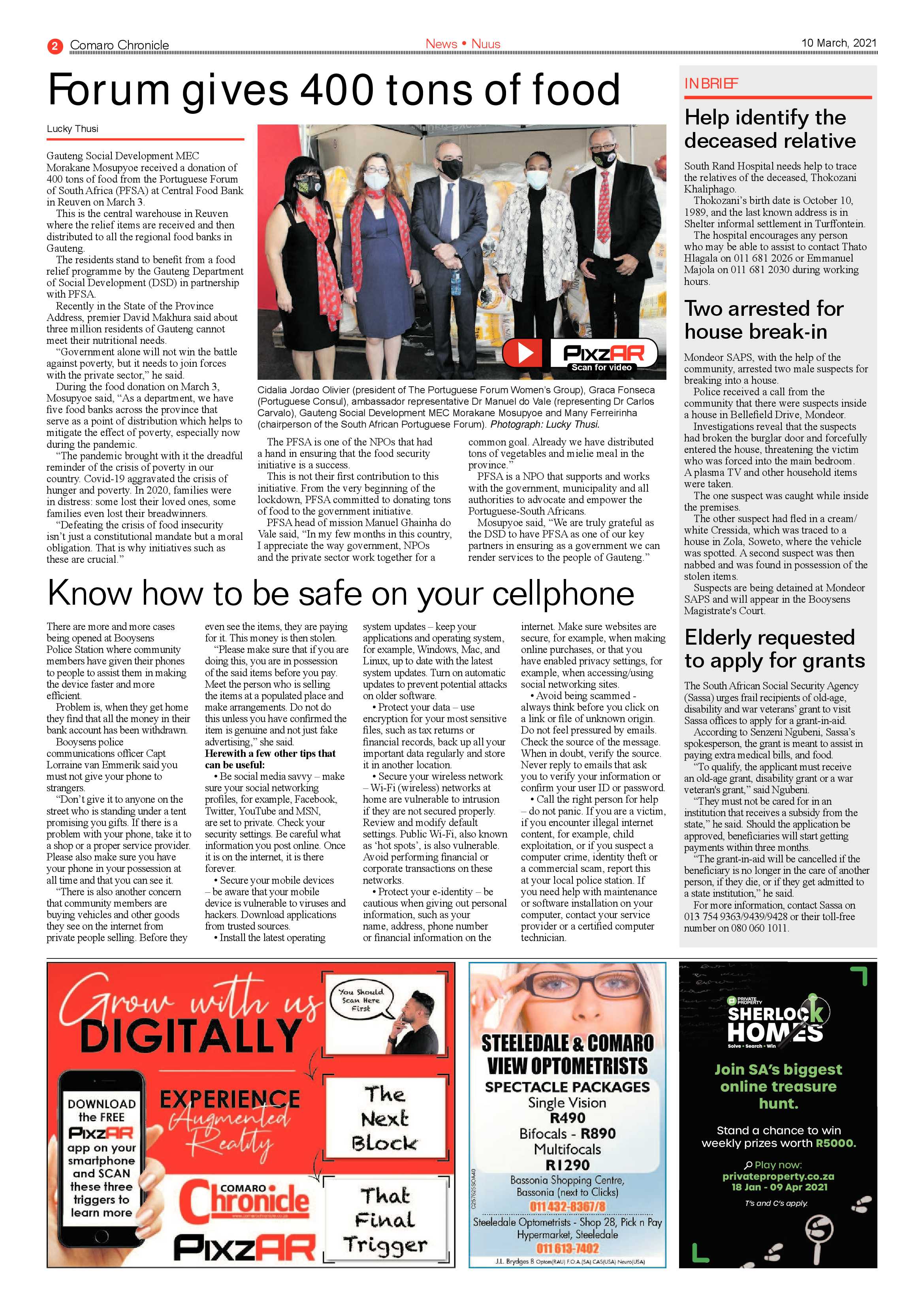 Comaro Chronicle 10 March 2021 page 2