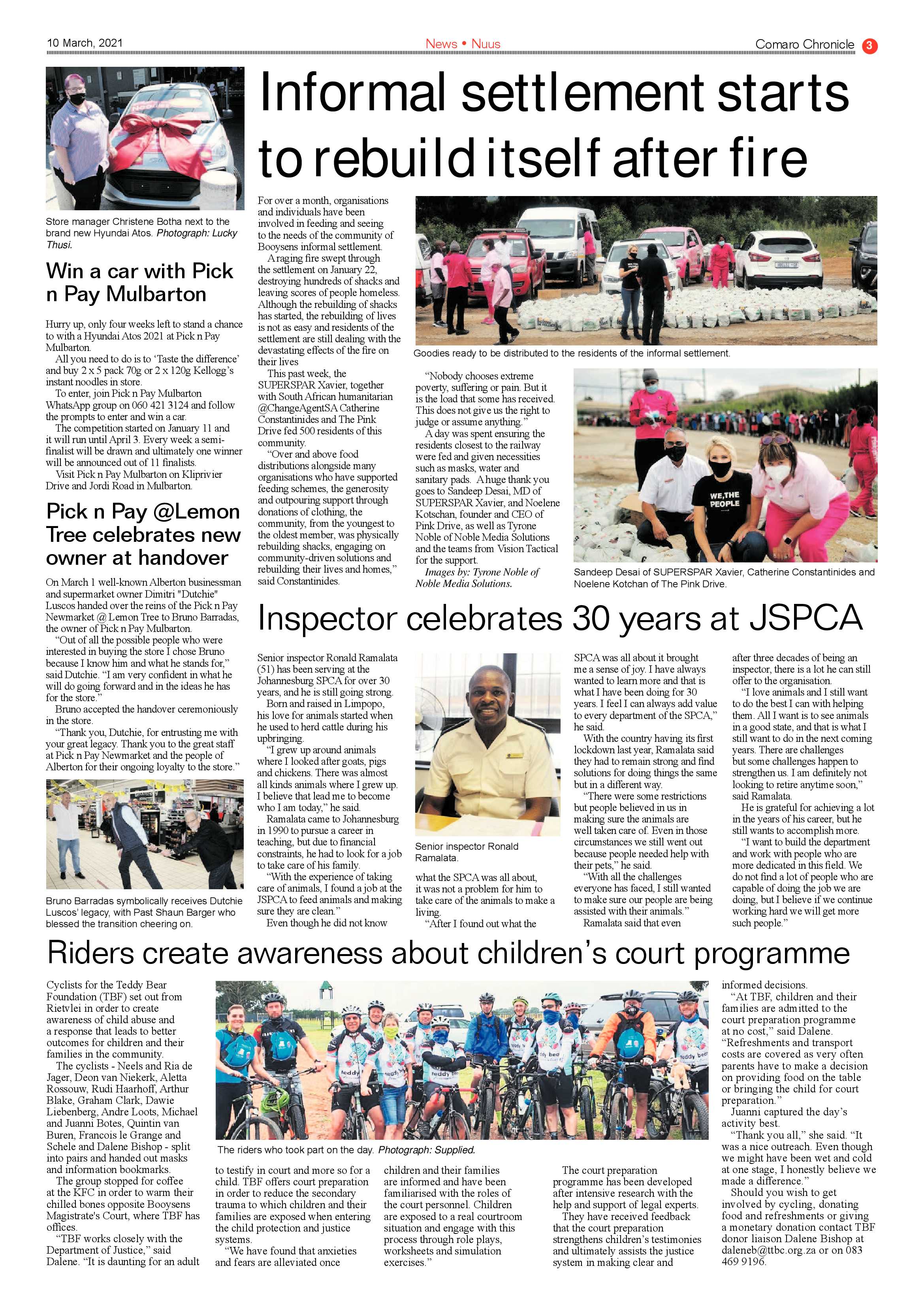 Comaro Chronicle 10 March 2021 page 3