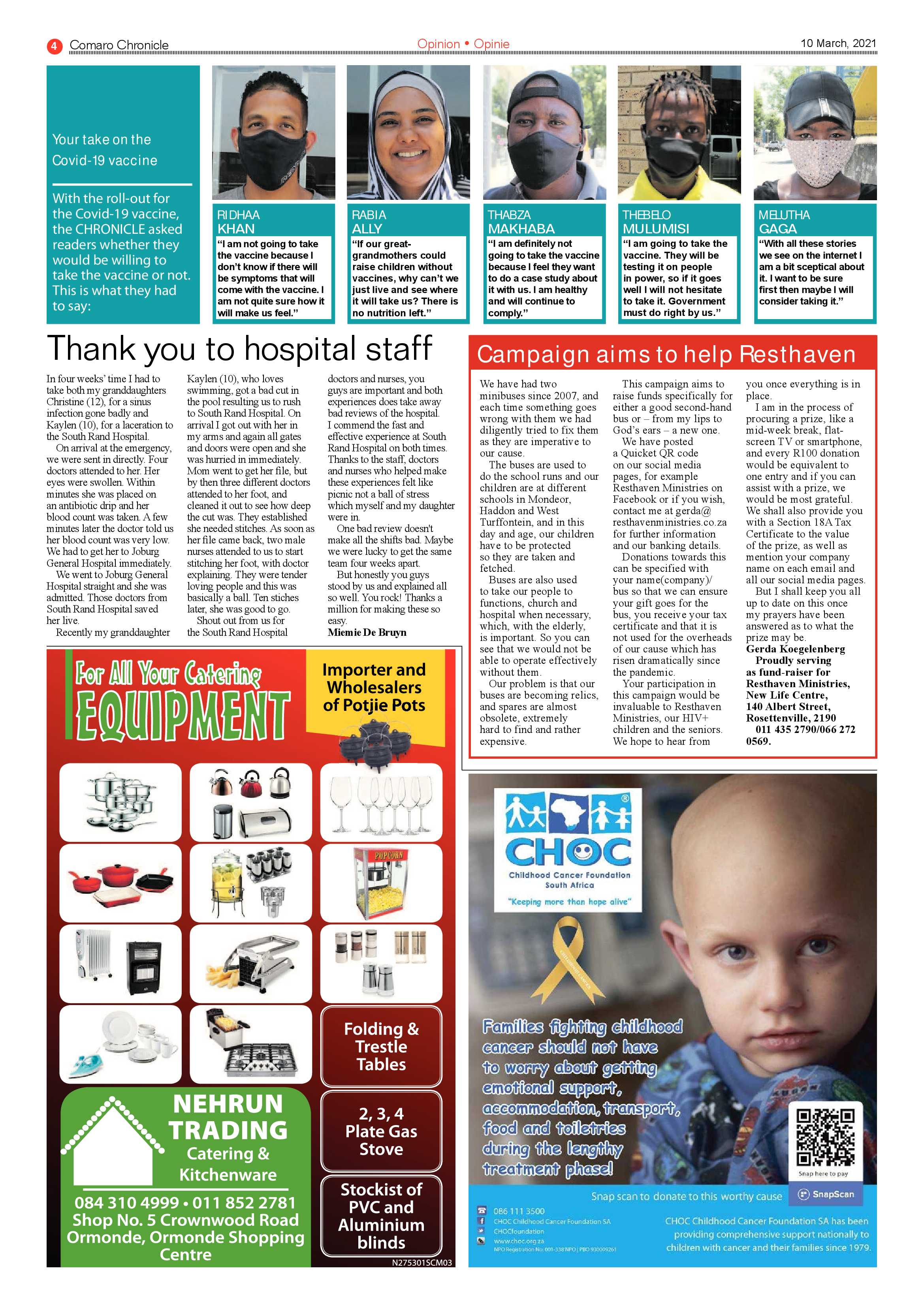 Comaro Chronicle 10 March 2021 page 4