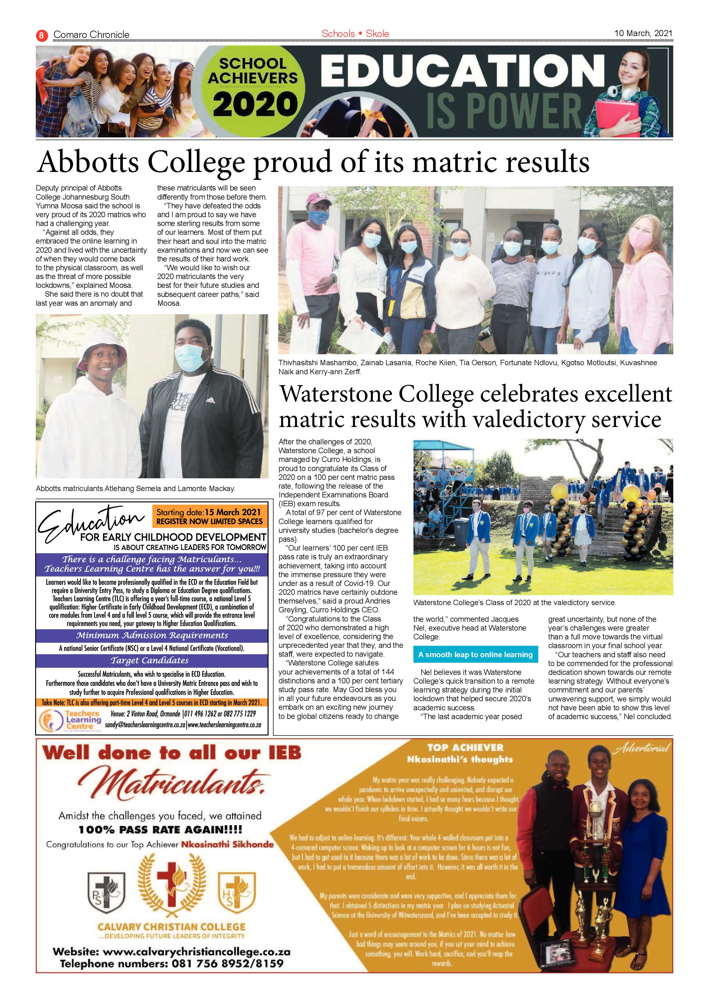 Comaro Chronicle 10 March 2021 page 8