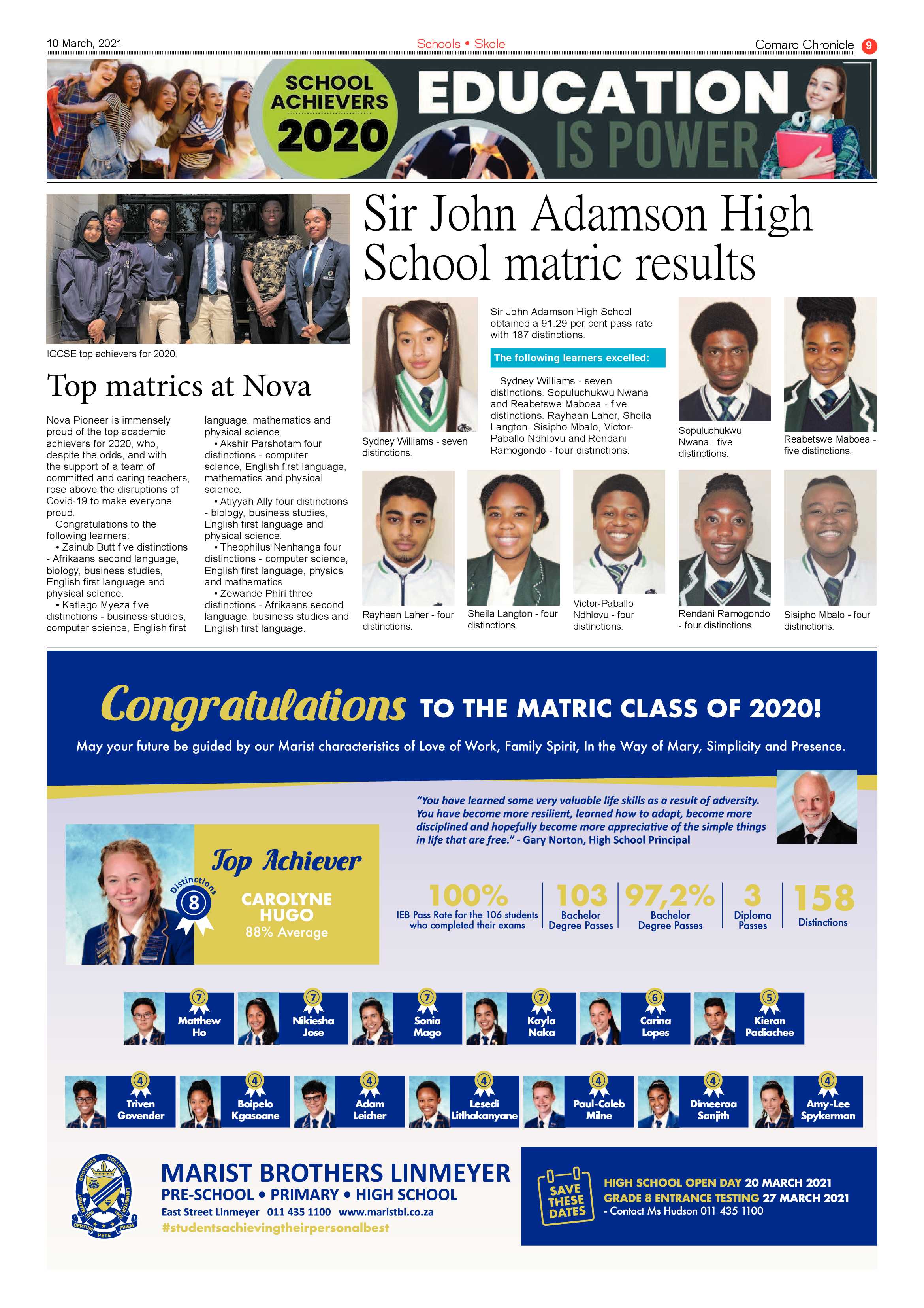 Comaro Chronicle 10 March 2021 page 9