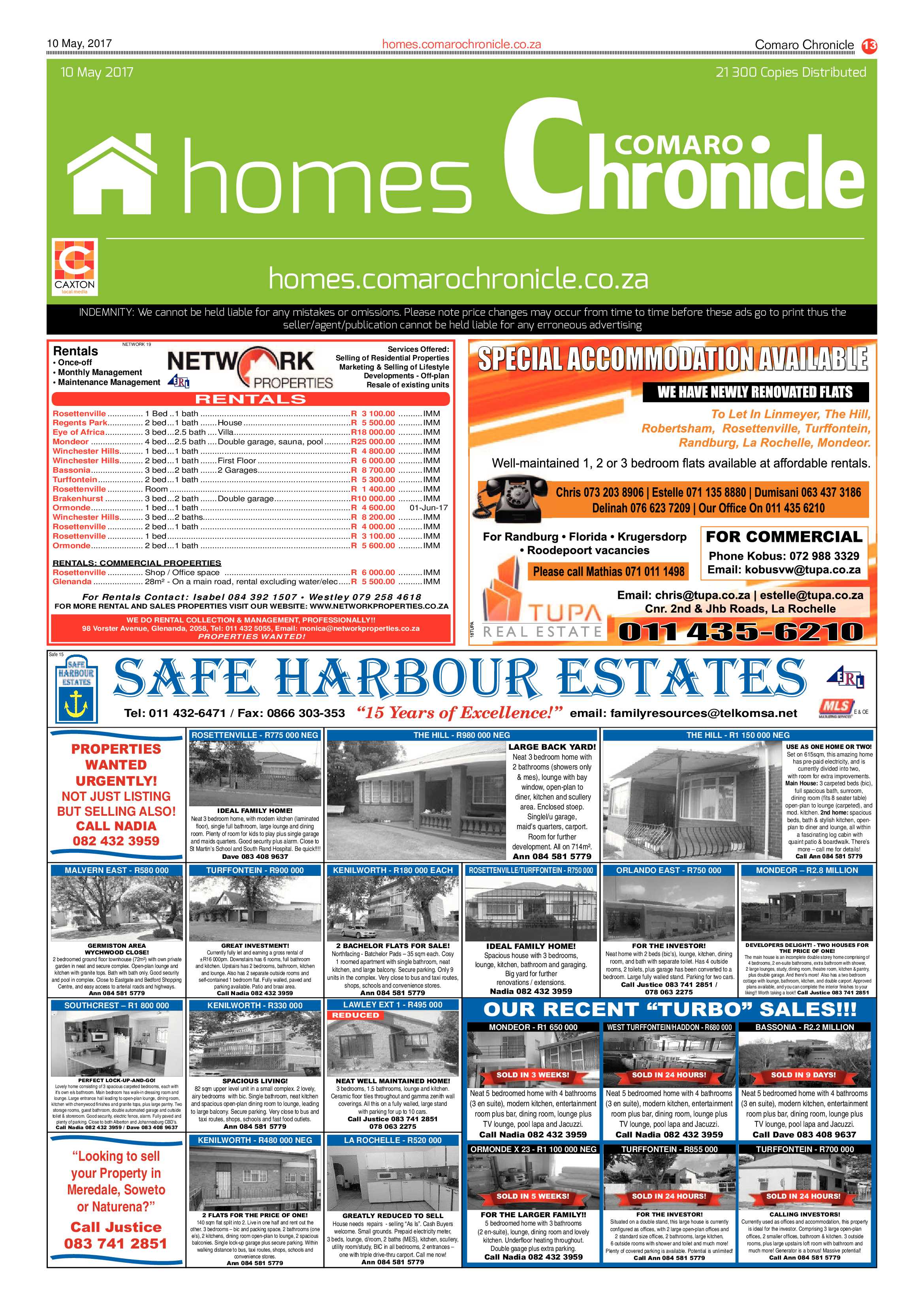 Comaro Chronicle 10 May 2017 page 13