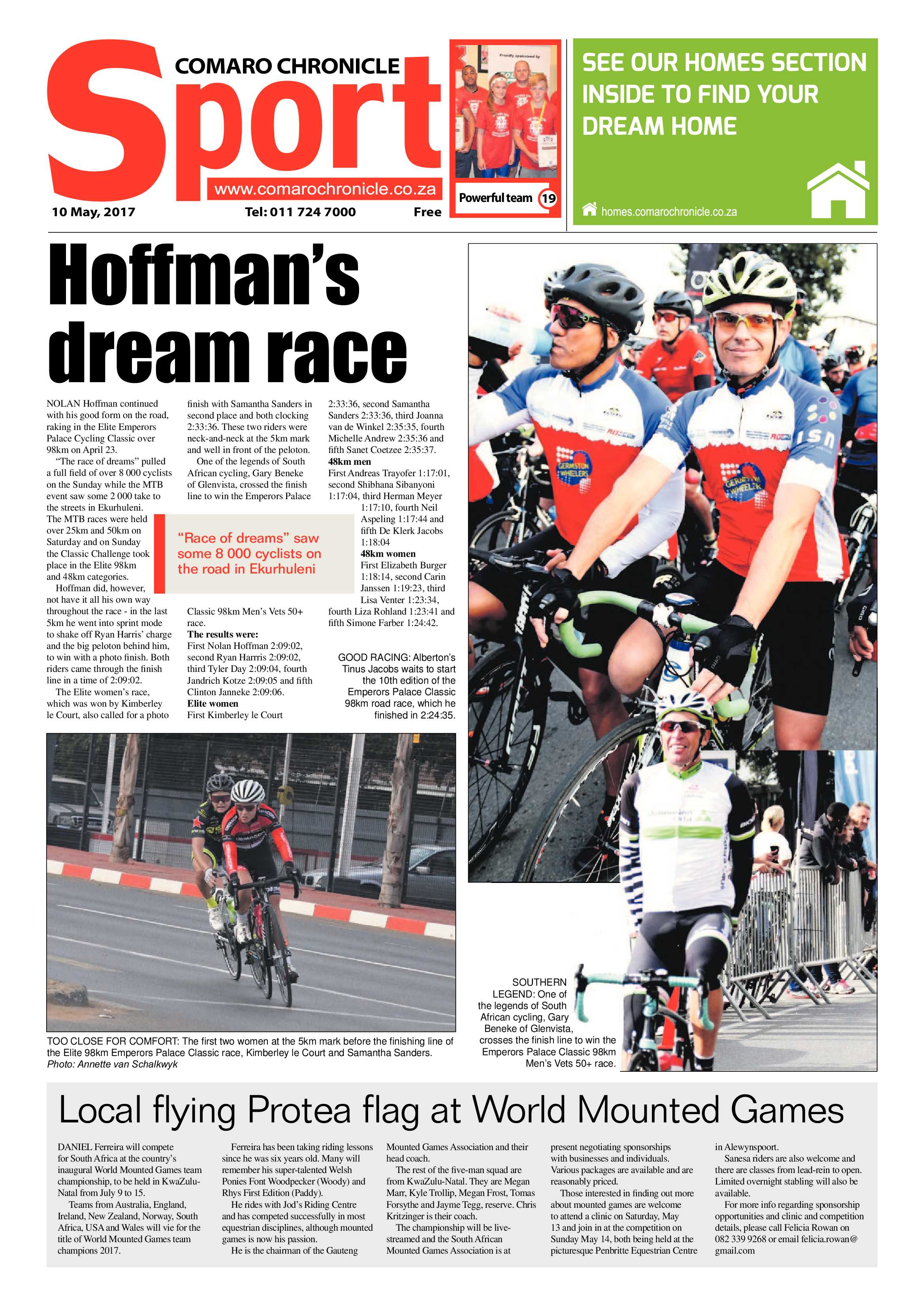 Comaro Chronicle 10 May 2017 page 20