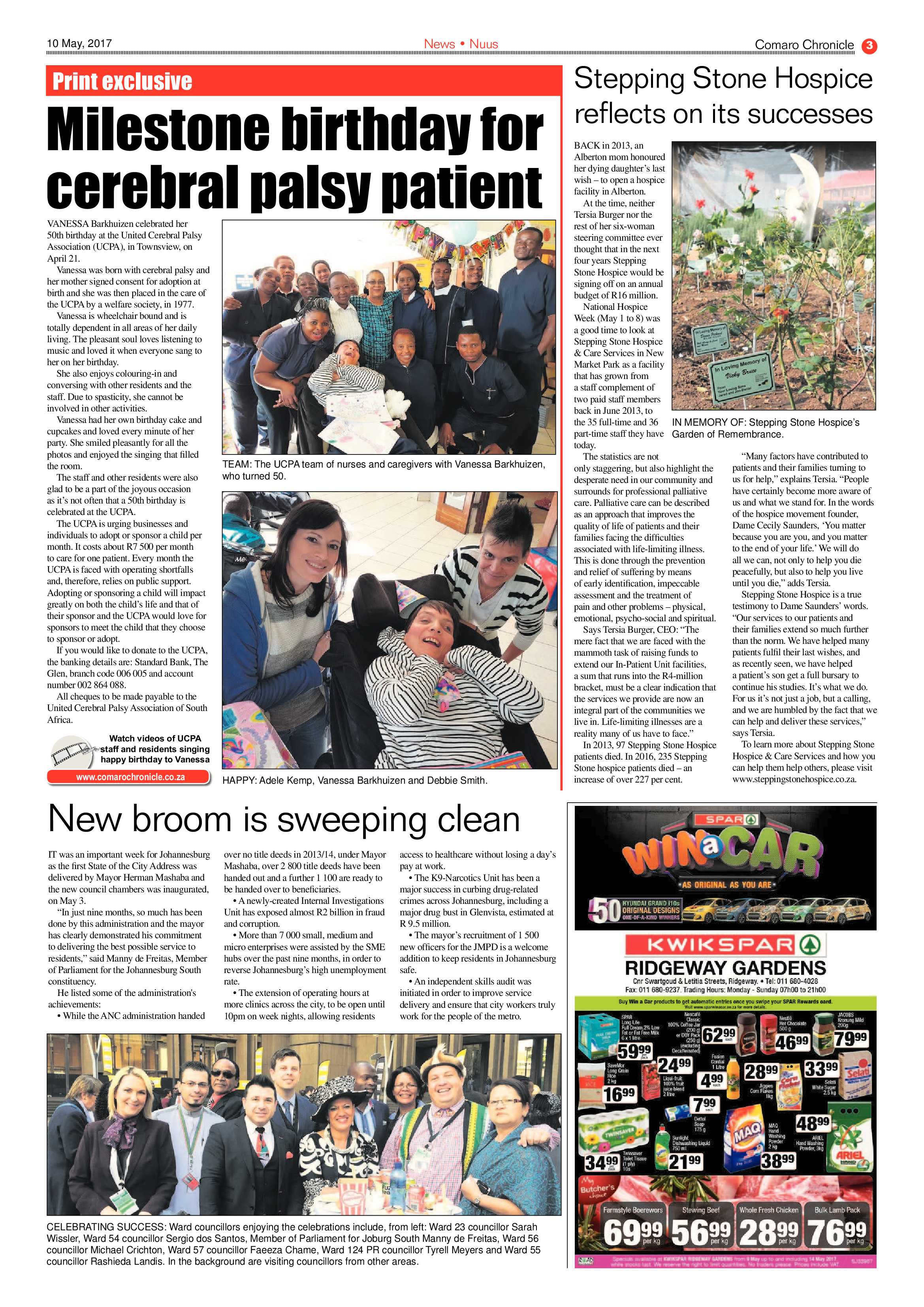 Comaro Chronicle 10 May 2017 page 3