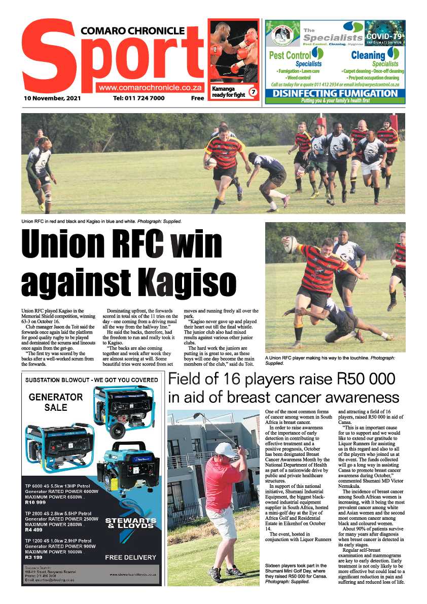 Comaro Chronicle 10 November 2021 page 10