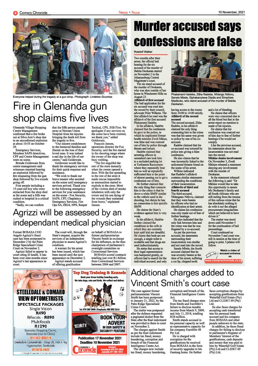 Comaro Chronicle 10 November 2021 page 4