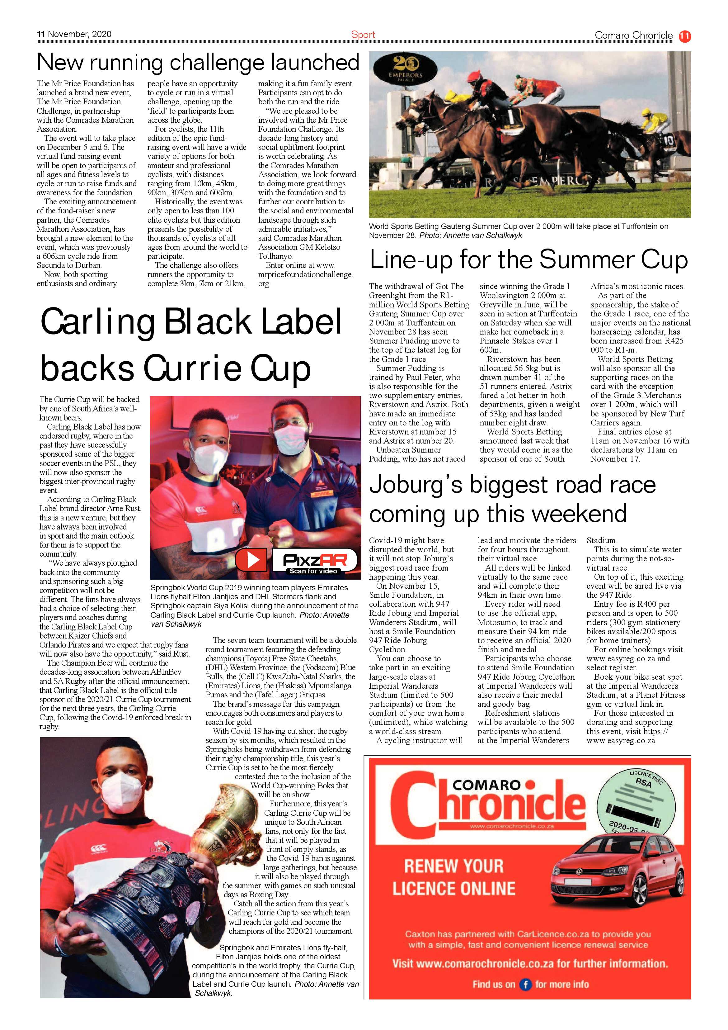 Comaro Chronicle 10 November  2020 page 11