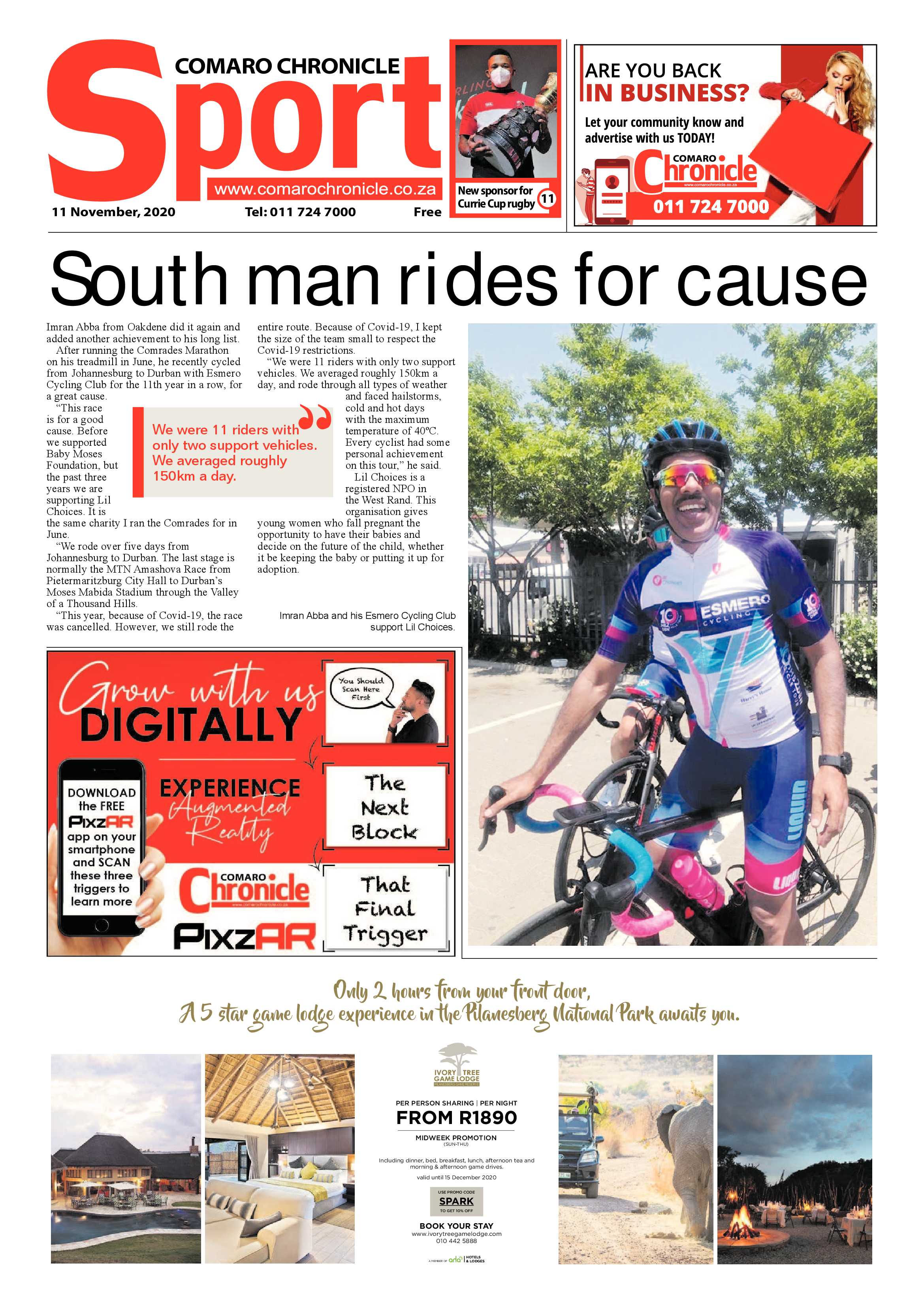 Comaro Chronicle 10 November  2020 page 12
