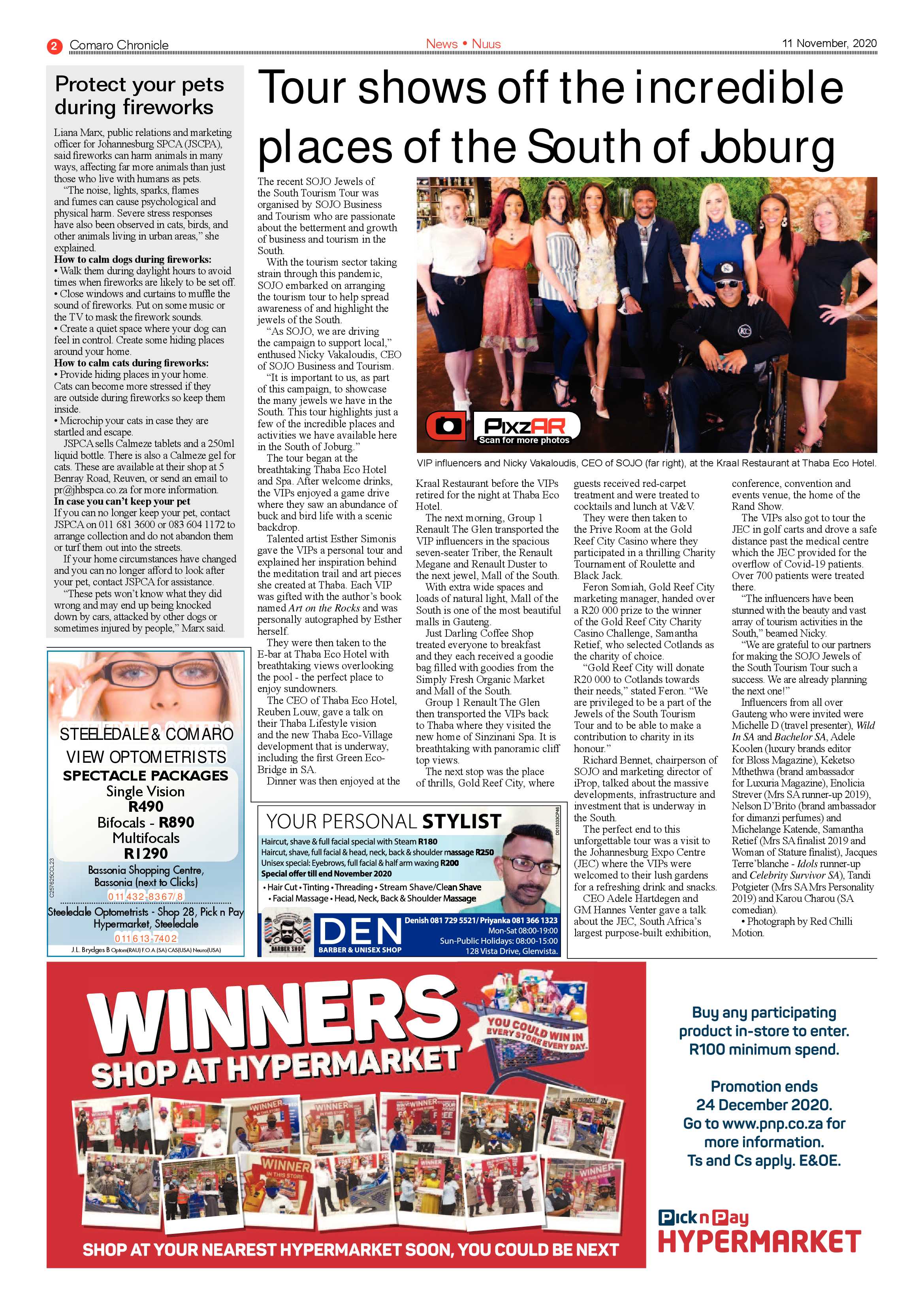 Comaro Chronicle 10 November  2020 page 2