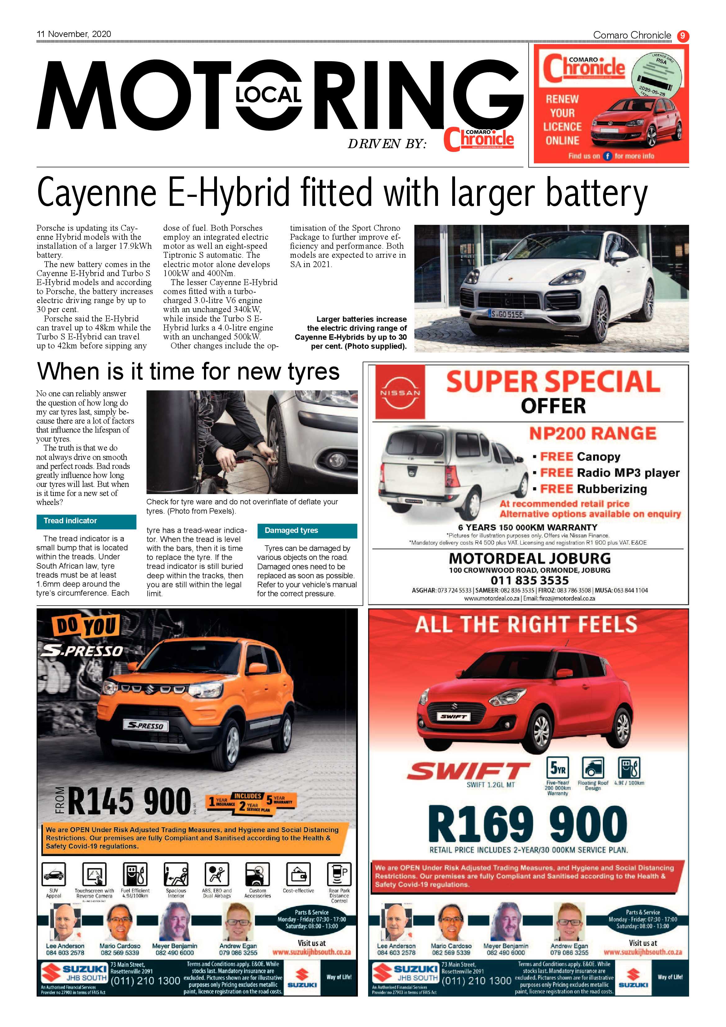 Comaro Chronicle 10 November  2020 page 9