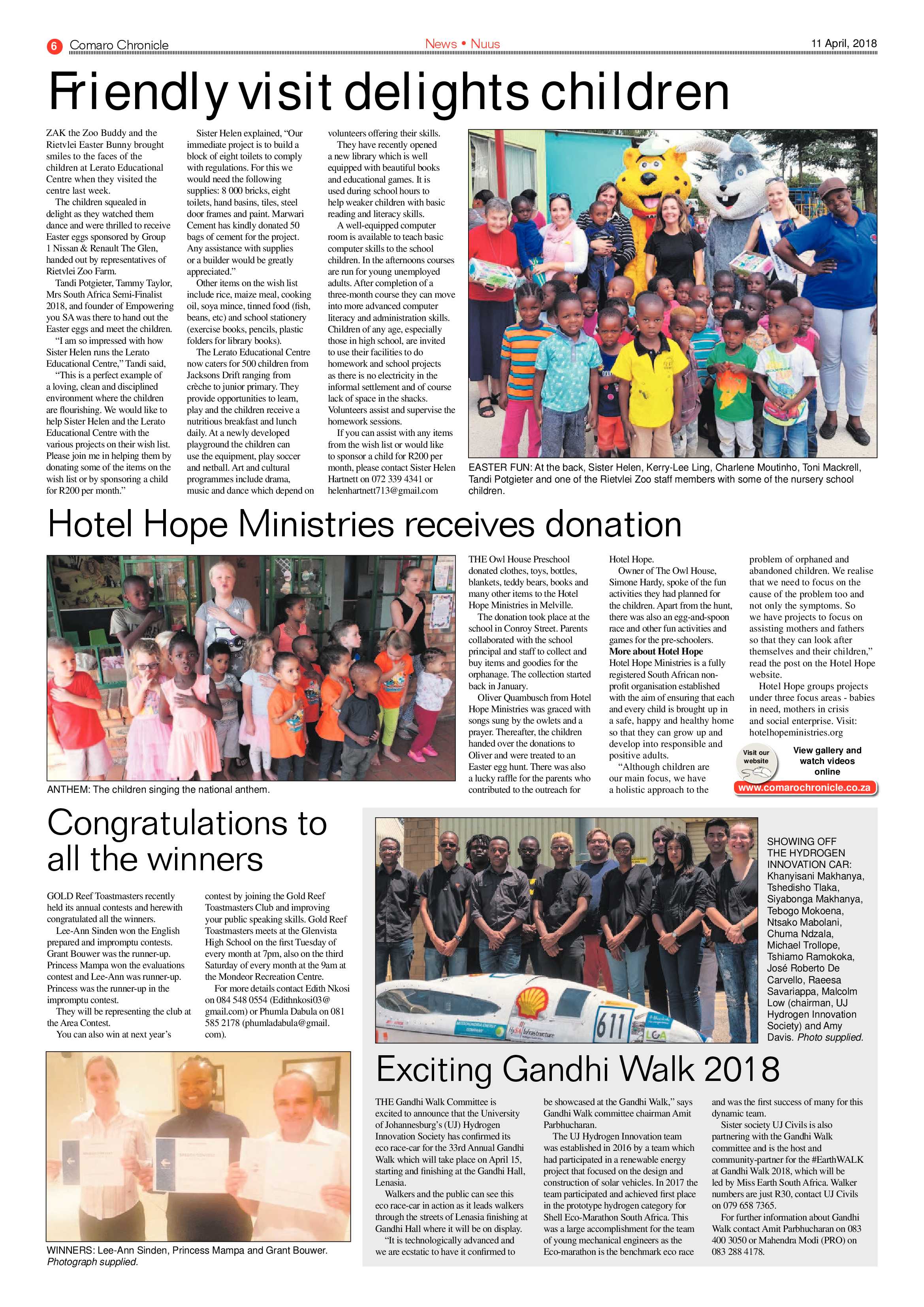 Comaro Chronicle 11 April 2018 page 6