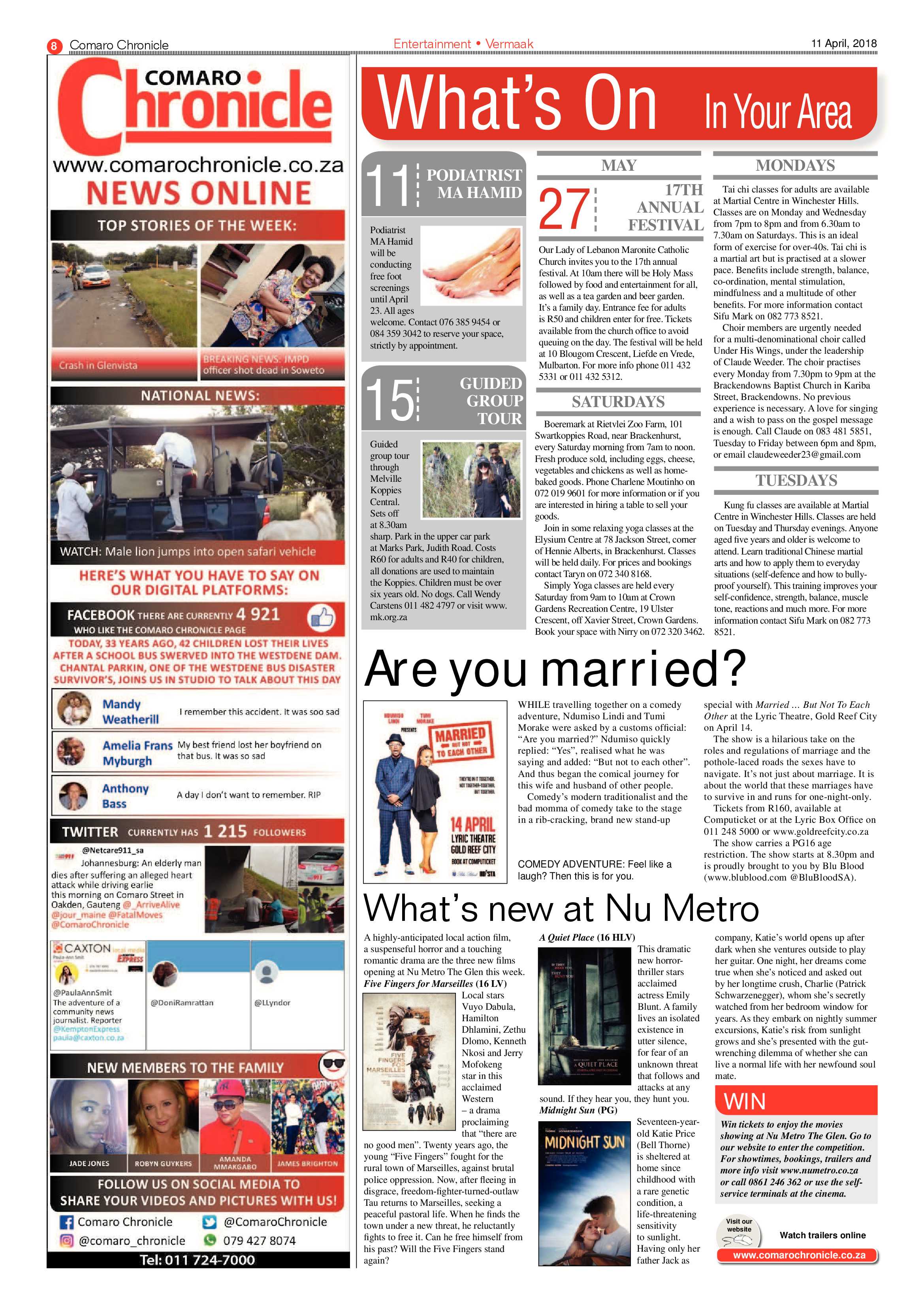 Comaro Chronicle 11 April 2018 page 8