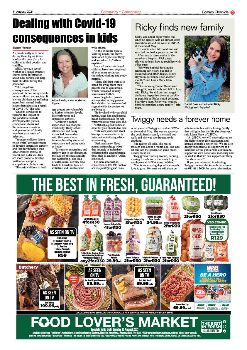 Comaro Chronicle 11 August 2021 page 3