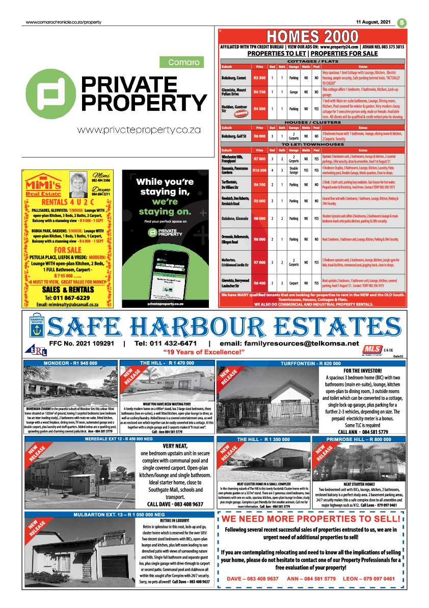 Comaro Chronicle 11 August 2021 page 5