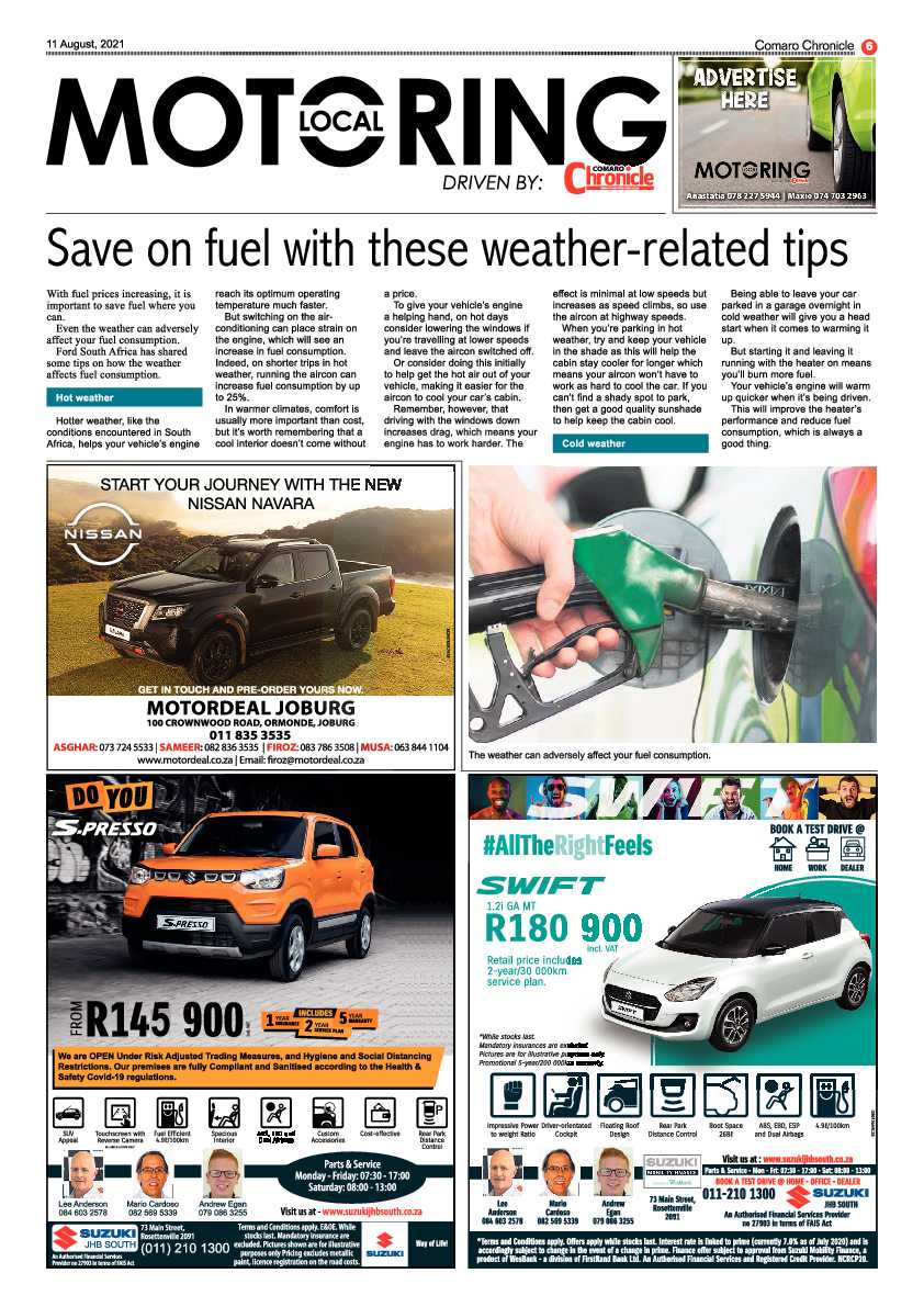Comaro Chronicle 11 August 2021 page 6