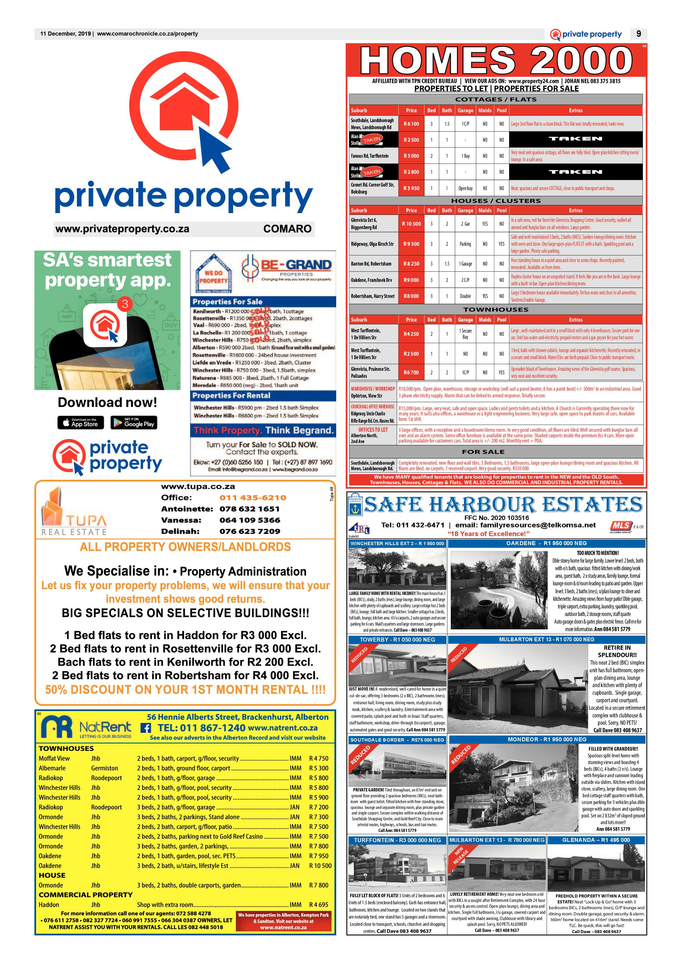 Comaro Chronicle 11 December 2019 page 9