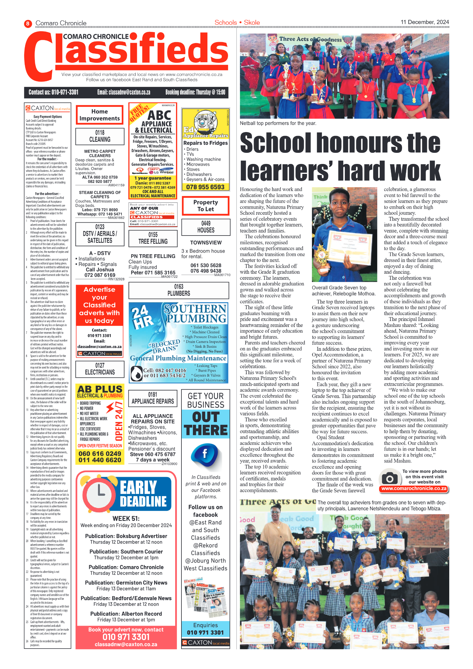 Comaro Chronicle 11 December 2024 page 10