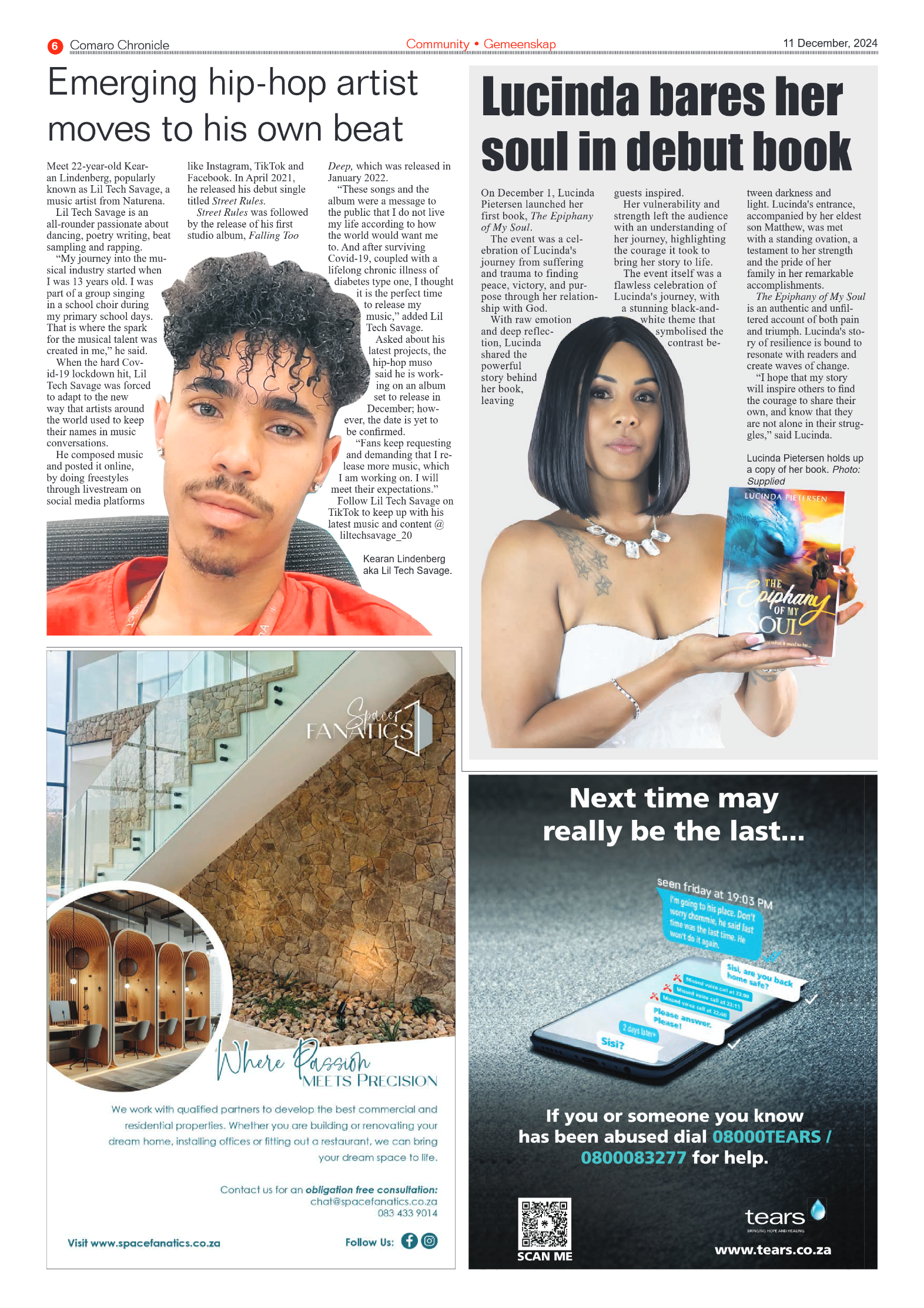 Comaro Chronicle 11 December 2024 page 8