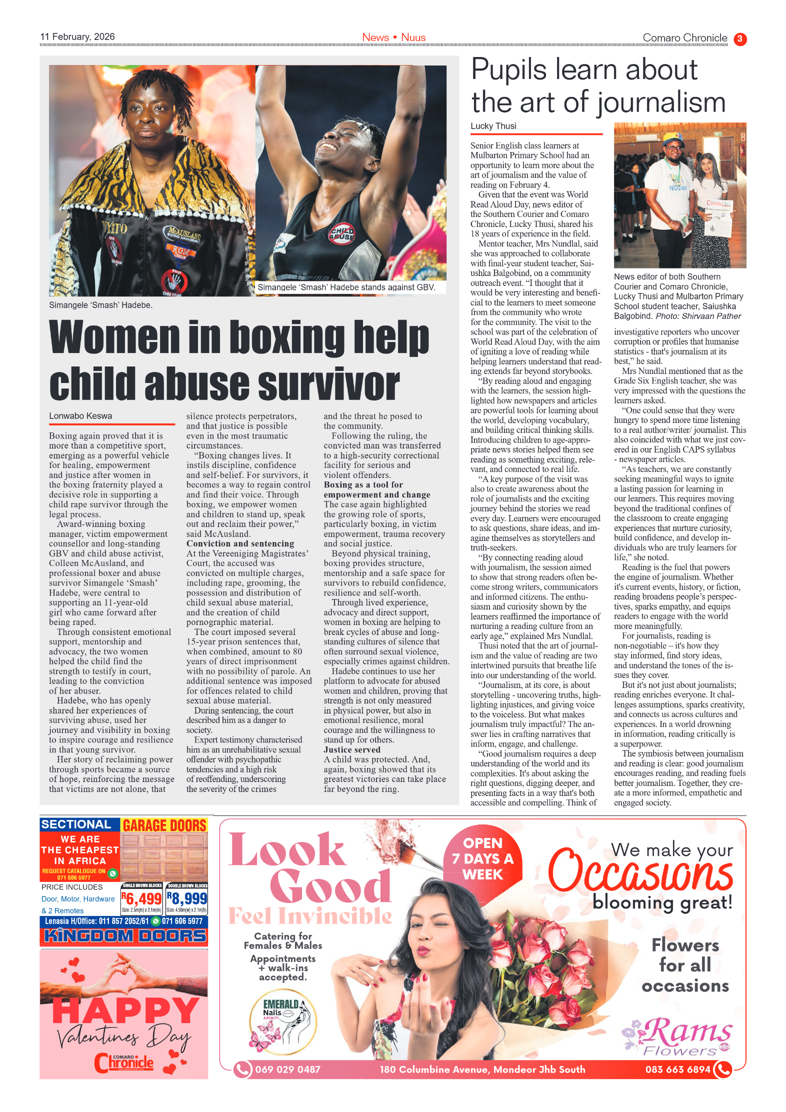 Comaro Chronicle 11 February 2026 page 5