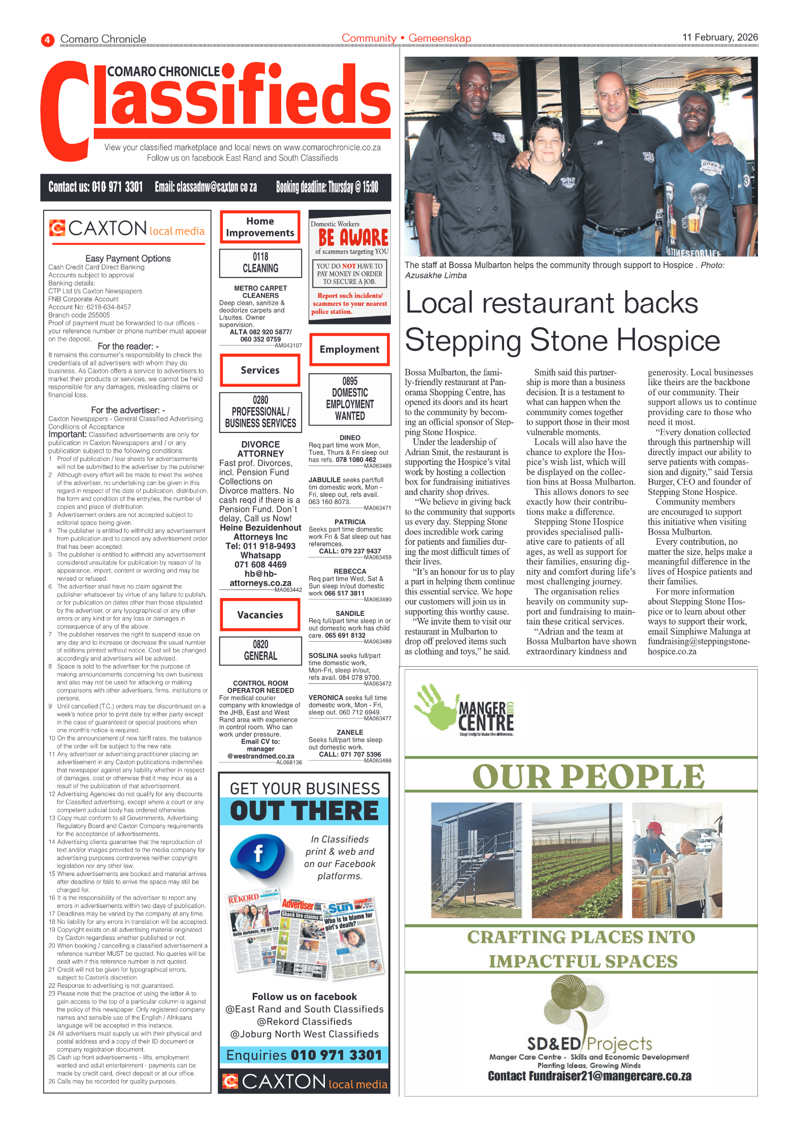 Comaro Chronicle 11 February 2026 page 6