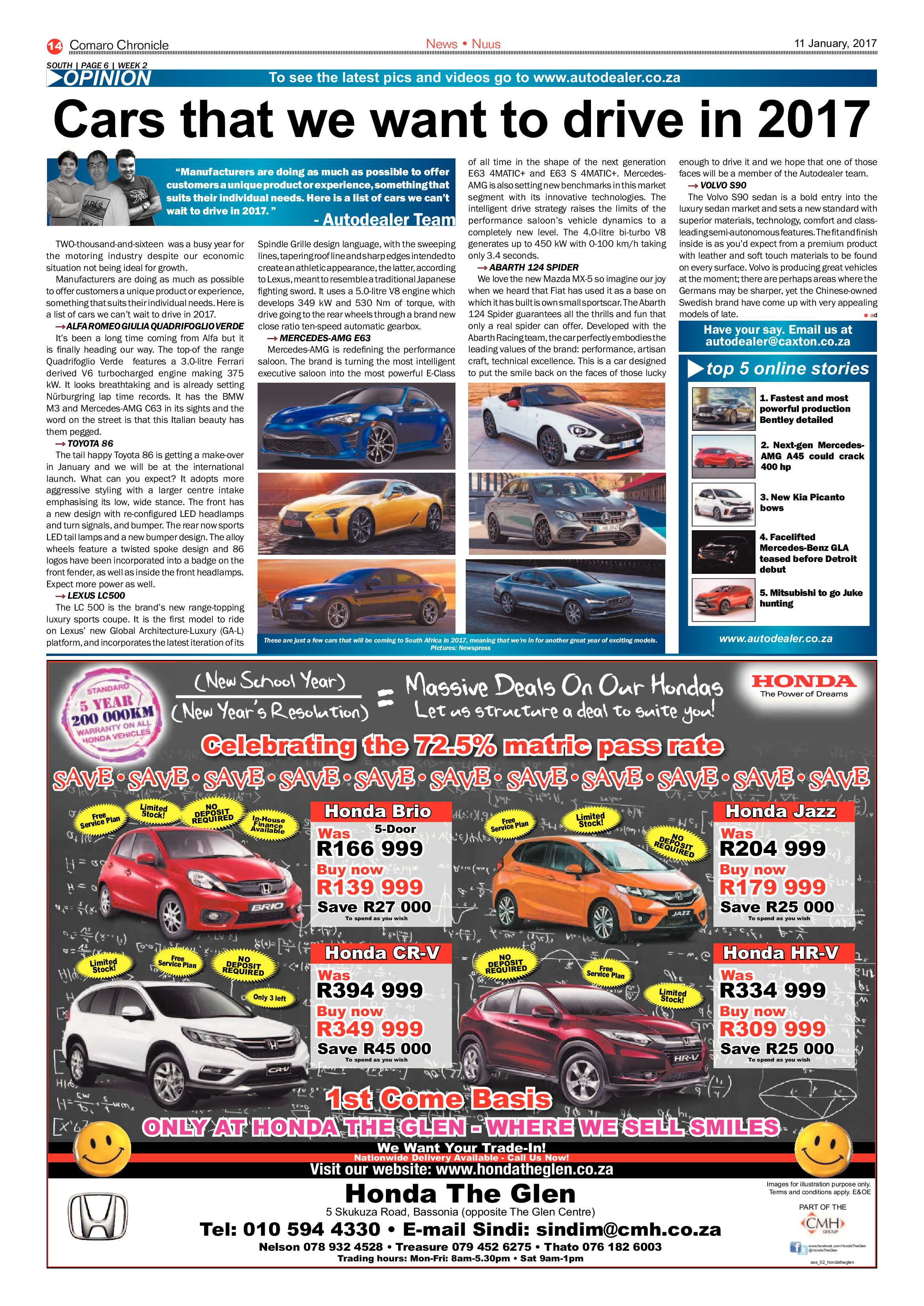 Comaro Chronicle 11 January 2017 page 14