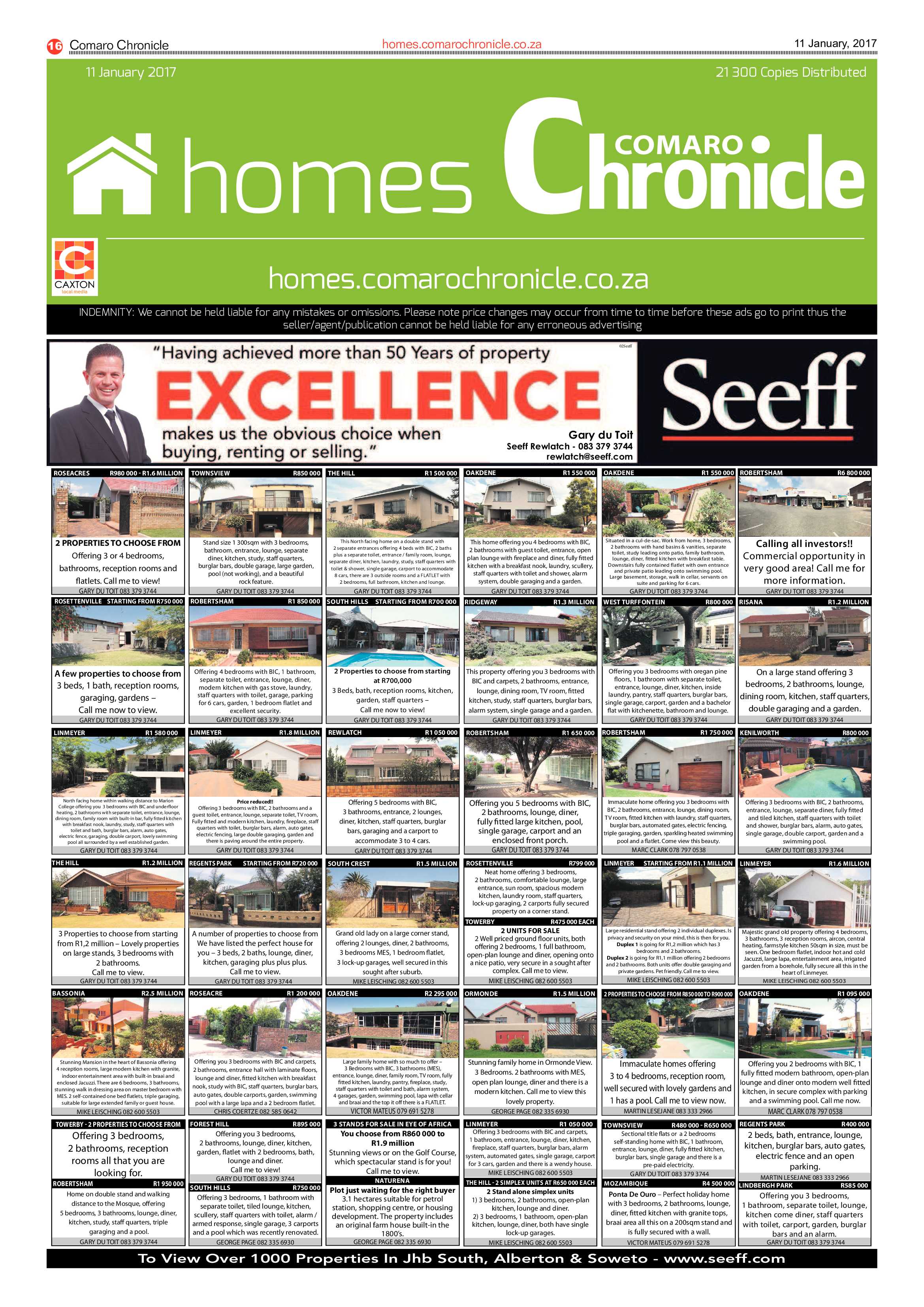 Comaro Chronicle 11 January 2017 page 16