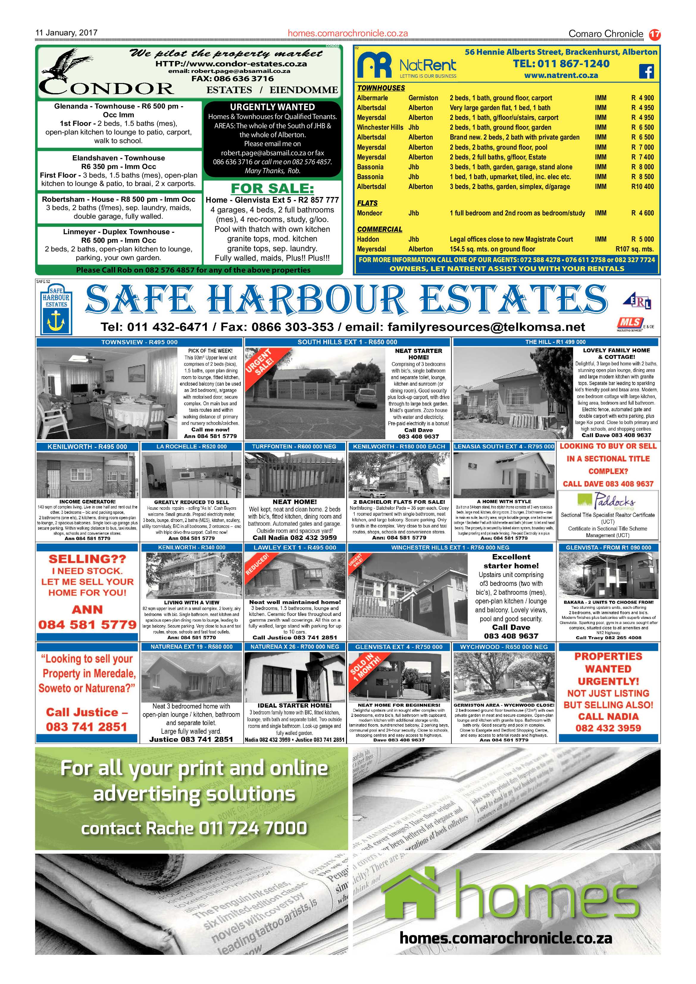 Comaro Chronicle 11 January 2017 page 17