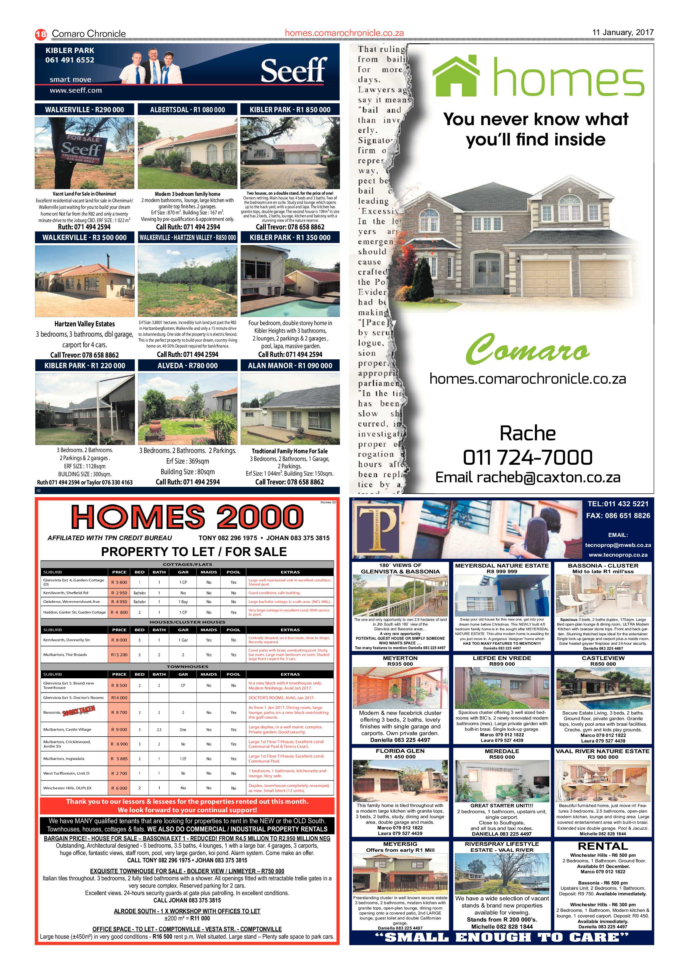Comaro Chronicle 11 January 2017 page 18