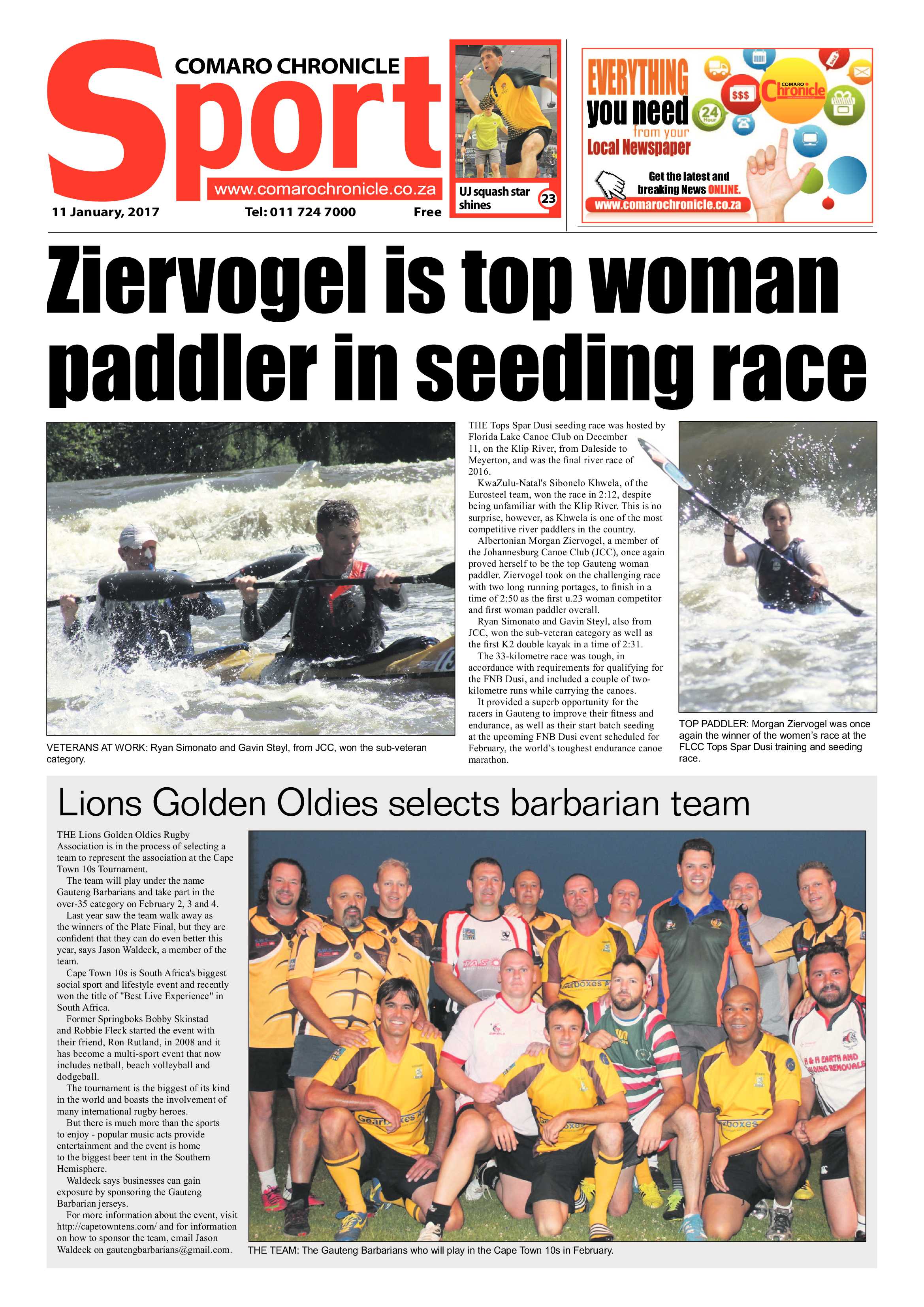 Comaro Chronicle 11 January 2017 page 24