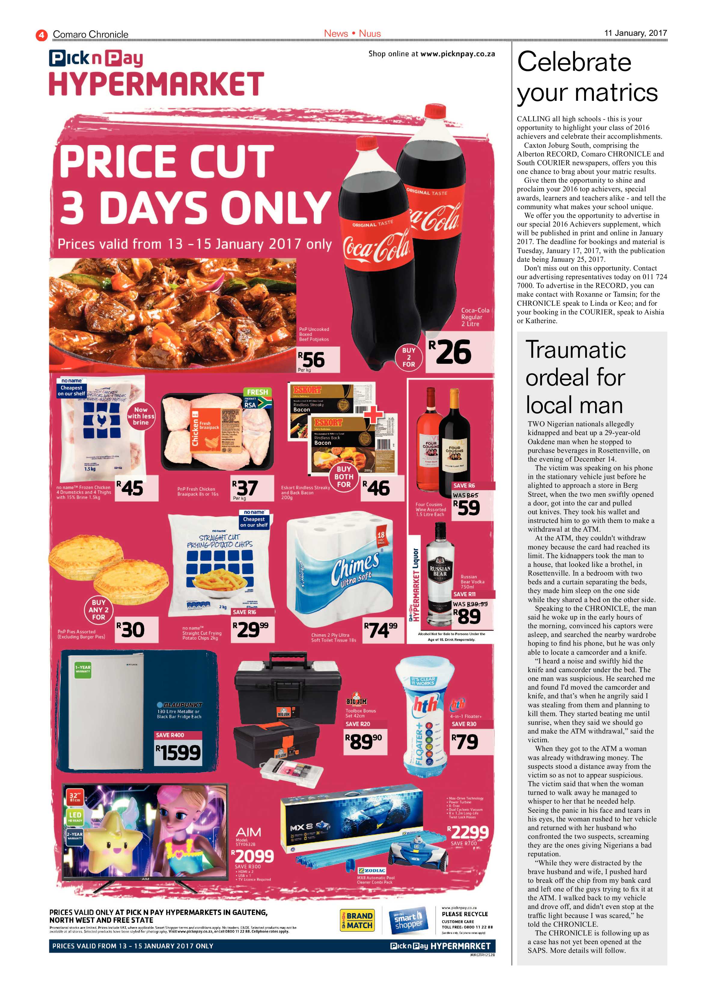 Comaro Chronicle 11 January 2017 page 4