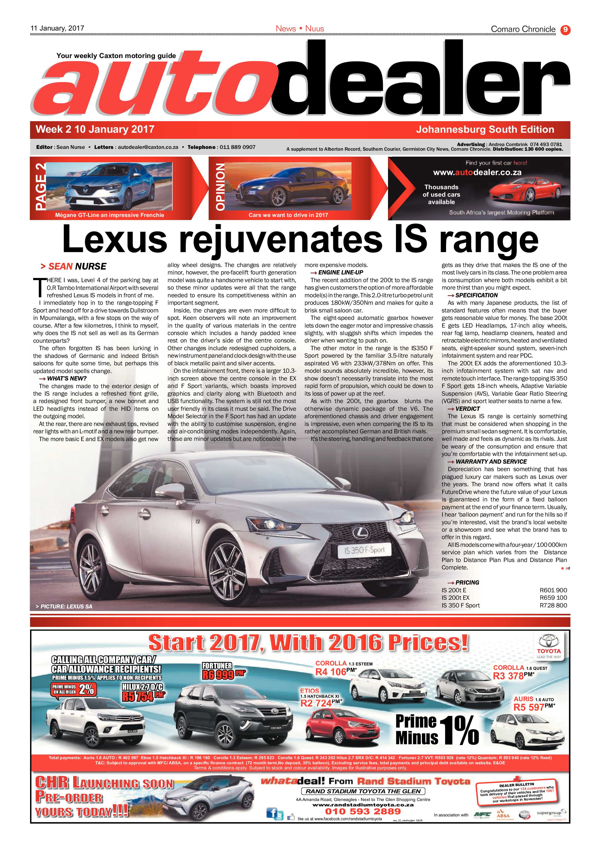 Comaro Chronicle 11 January 2017 page 9