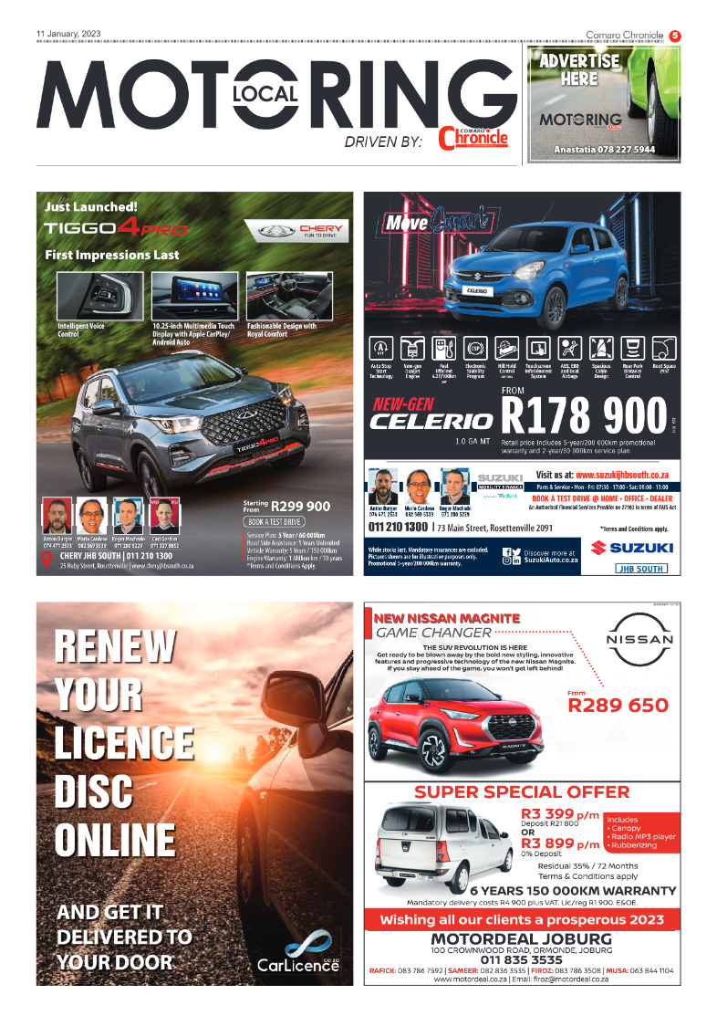Comaro Chronicle 11 January 2023 page 5