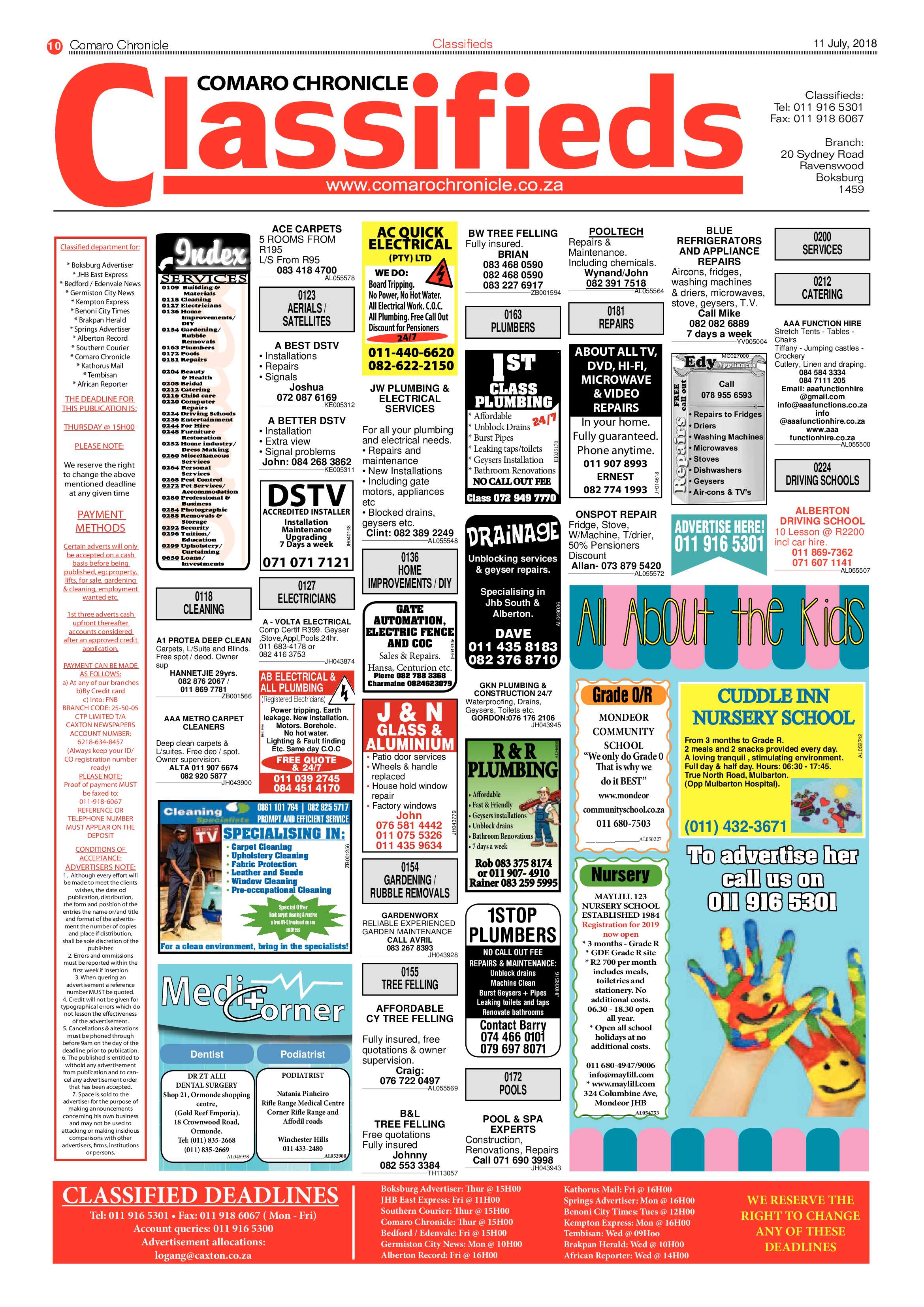 Comaro Chronicle 11 July 2018 page 10