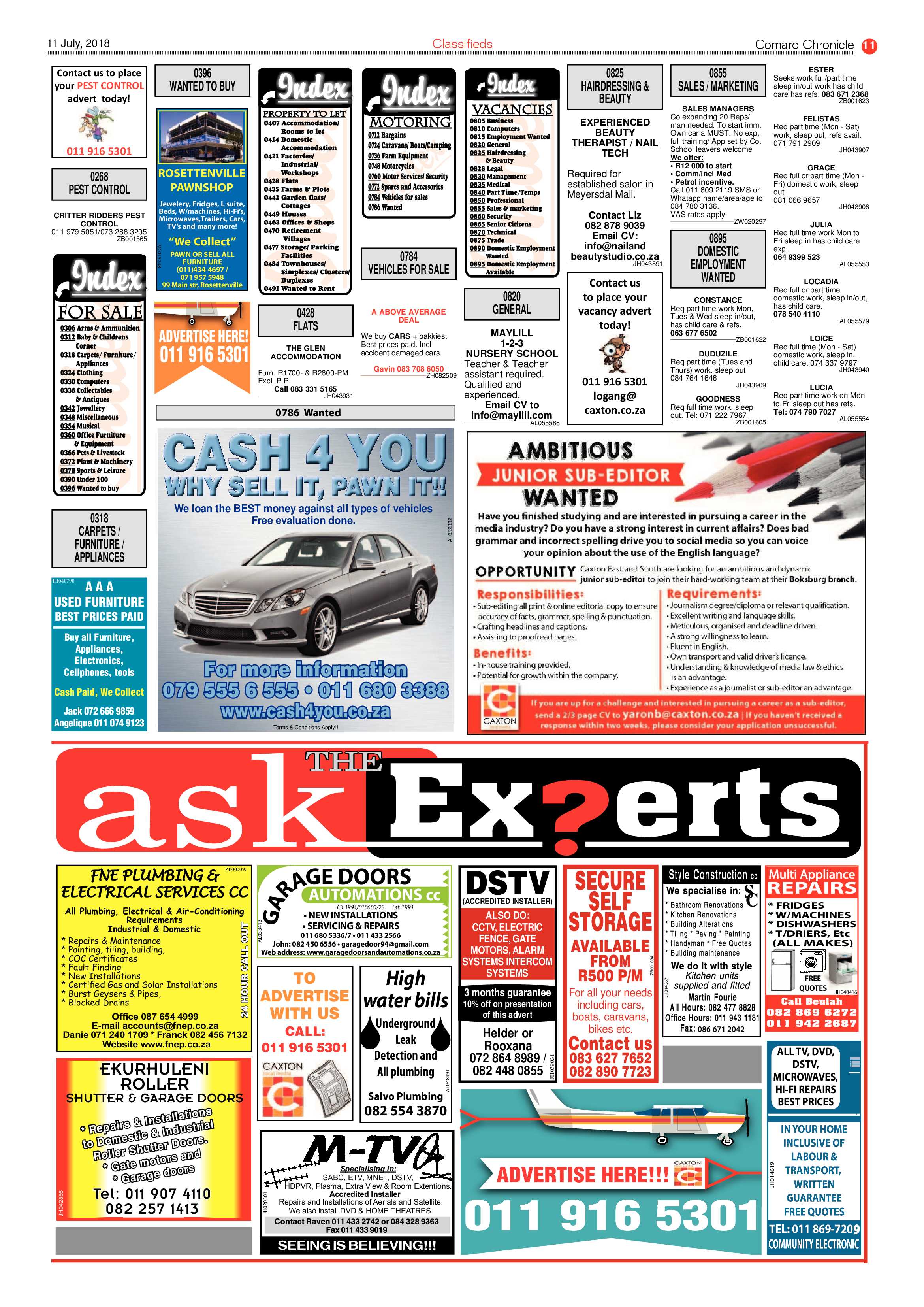 Comaro Chronicle 11 July 2018 page 11