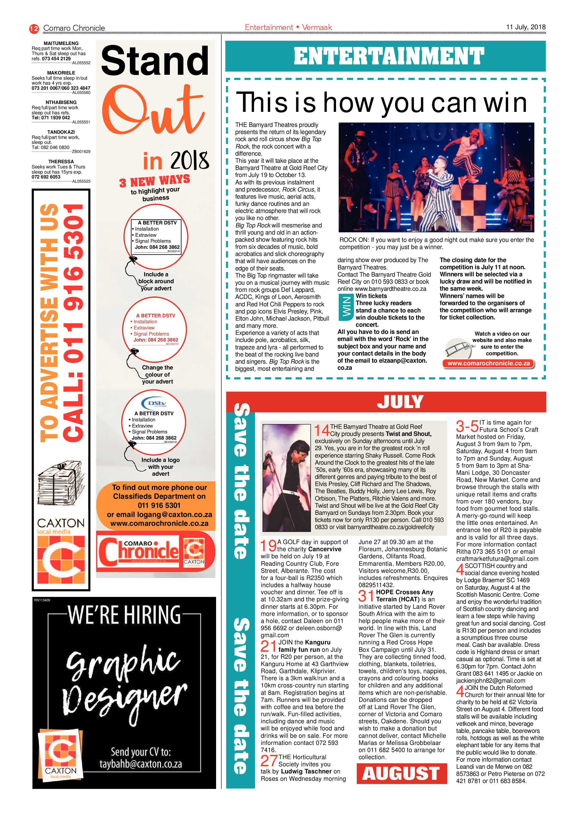 Comaro Chronicle 11 July 2018 page 12