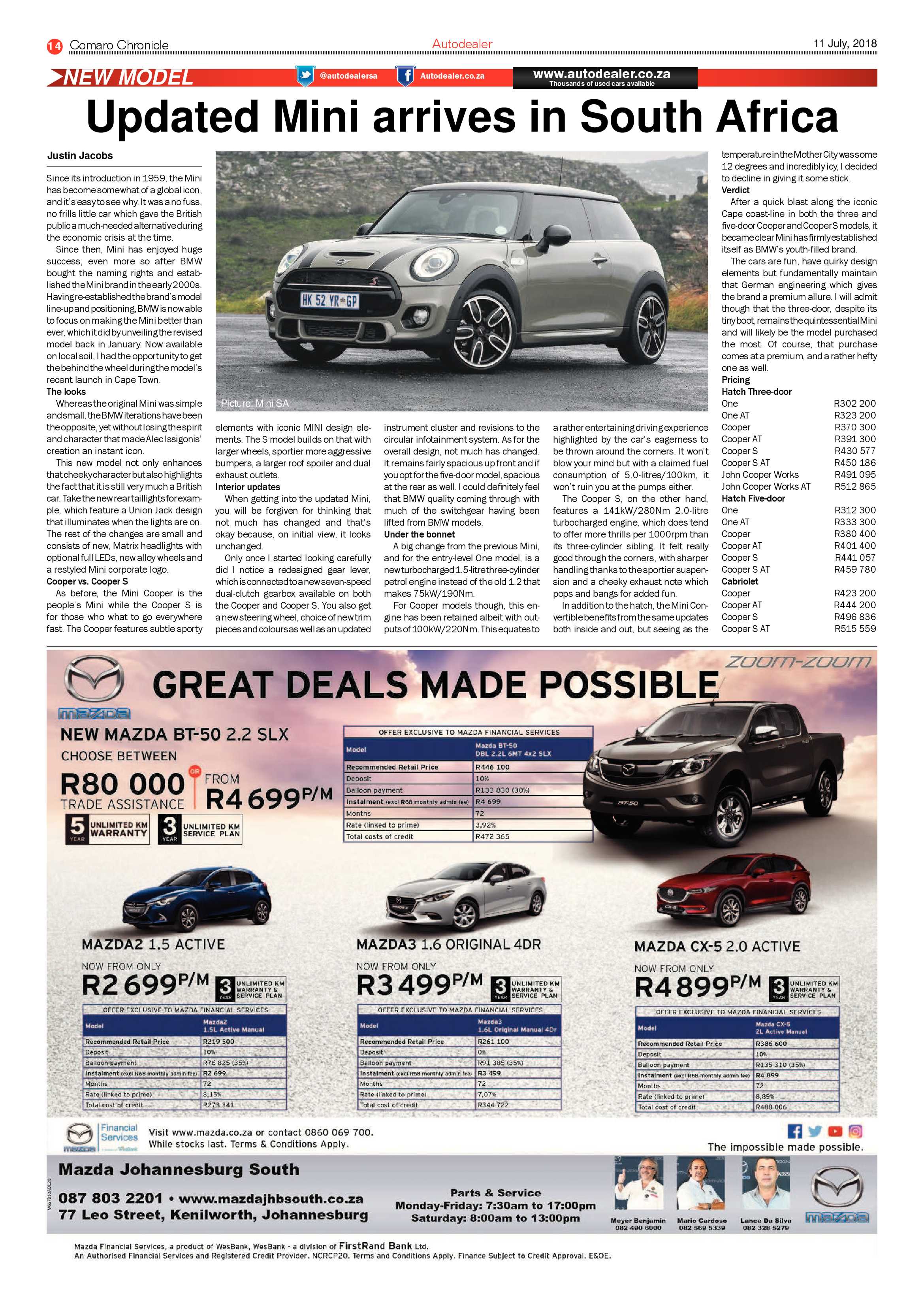 Comaro Chronicle 11 July 2018 page 14