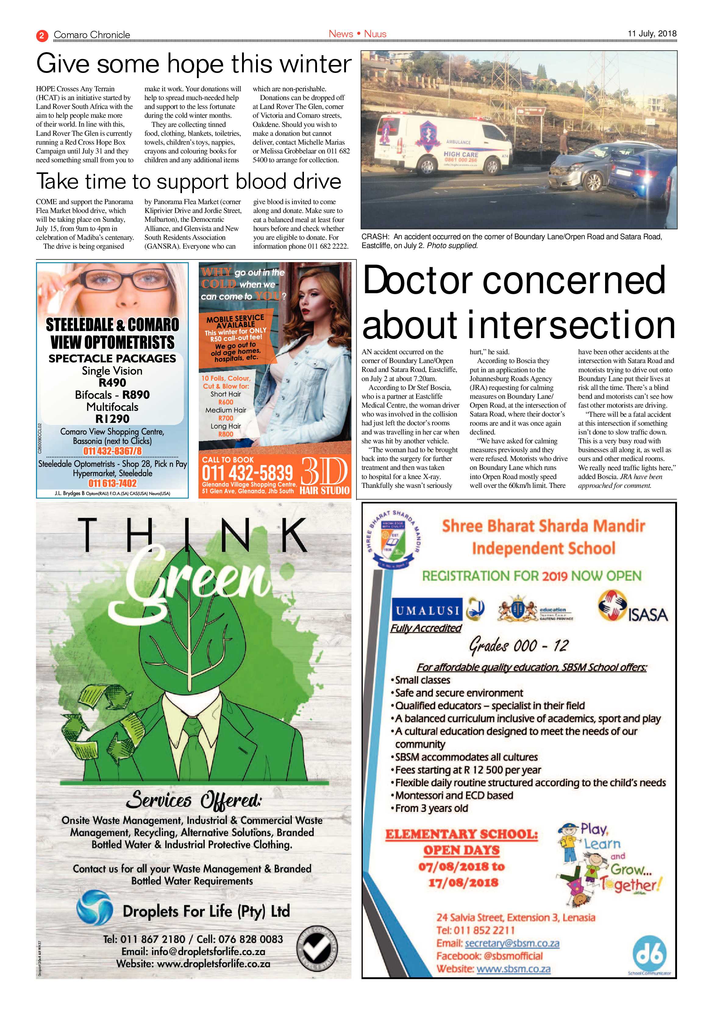 Comaro Chronicle 11 July 2018 page 2
