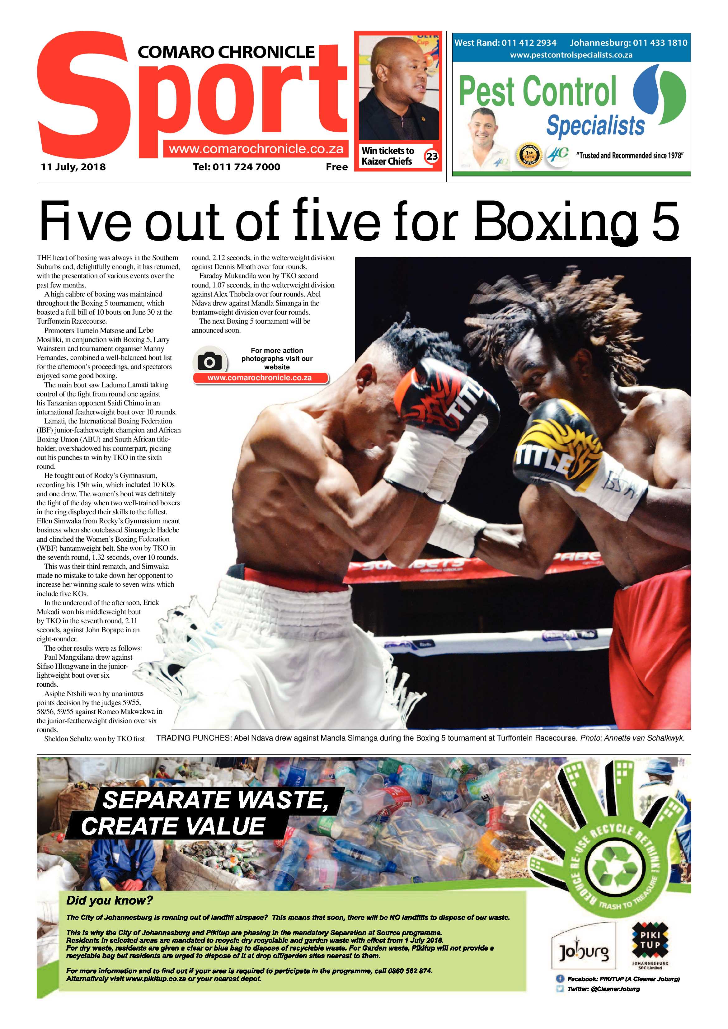Comaro Chronicle 11 July 2018 page 24