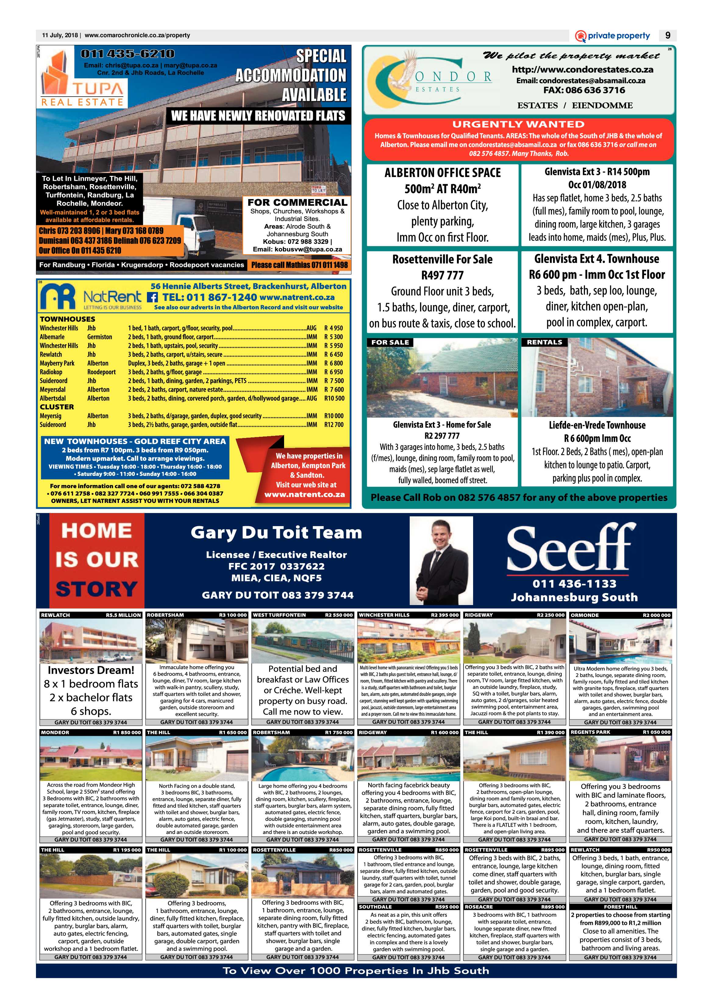 Comaro Chronicle 11 July 2018 page 9